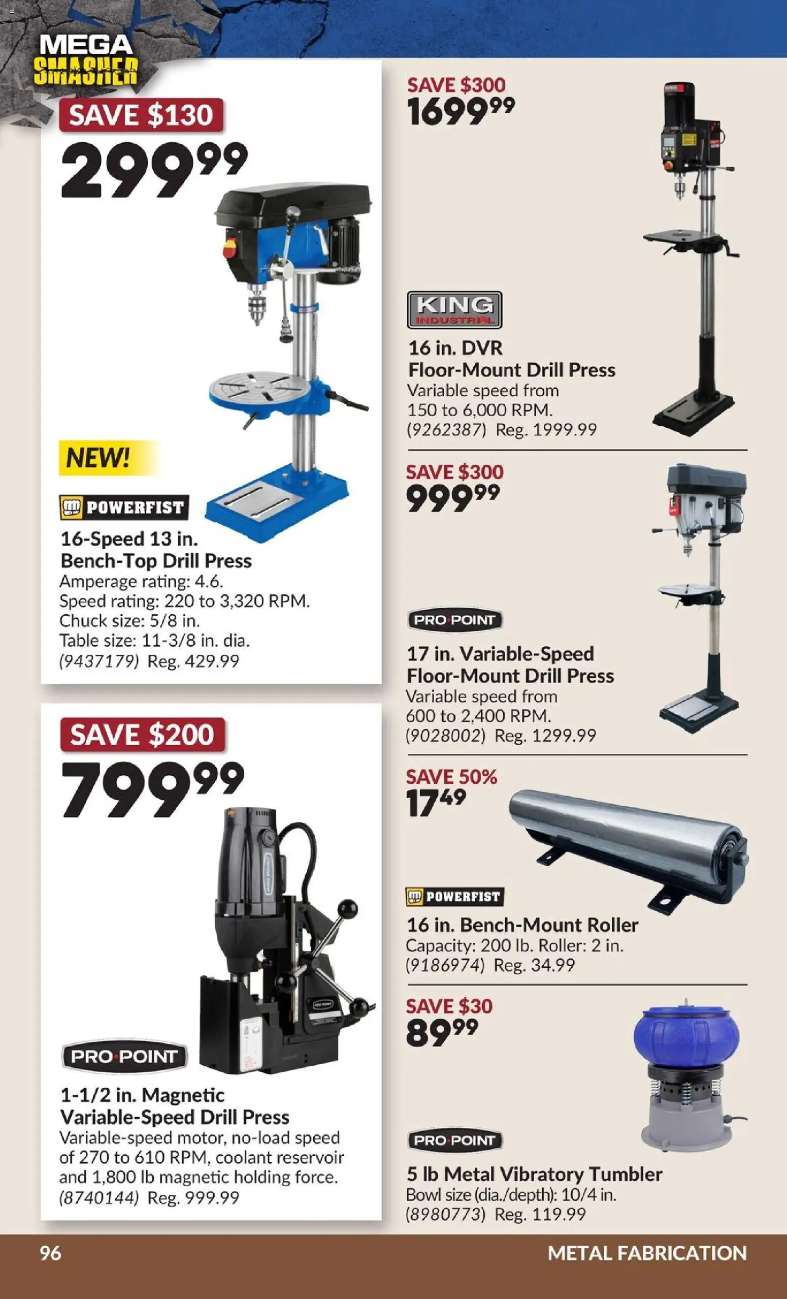 Princess Auto flyer valid from 10.03.2026 | Page: 101 | Products: Table