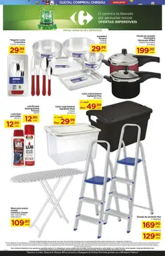 Carrefour - Ofertas da semana - Pré-Visualização do folheto da loja Carrefour, válido de 03.10.2025 | Página: 21 | Produtos: Panela, Panela de pressão, Caixa, Assadeira