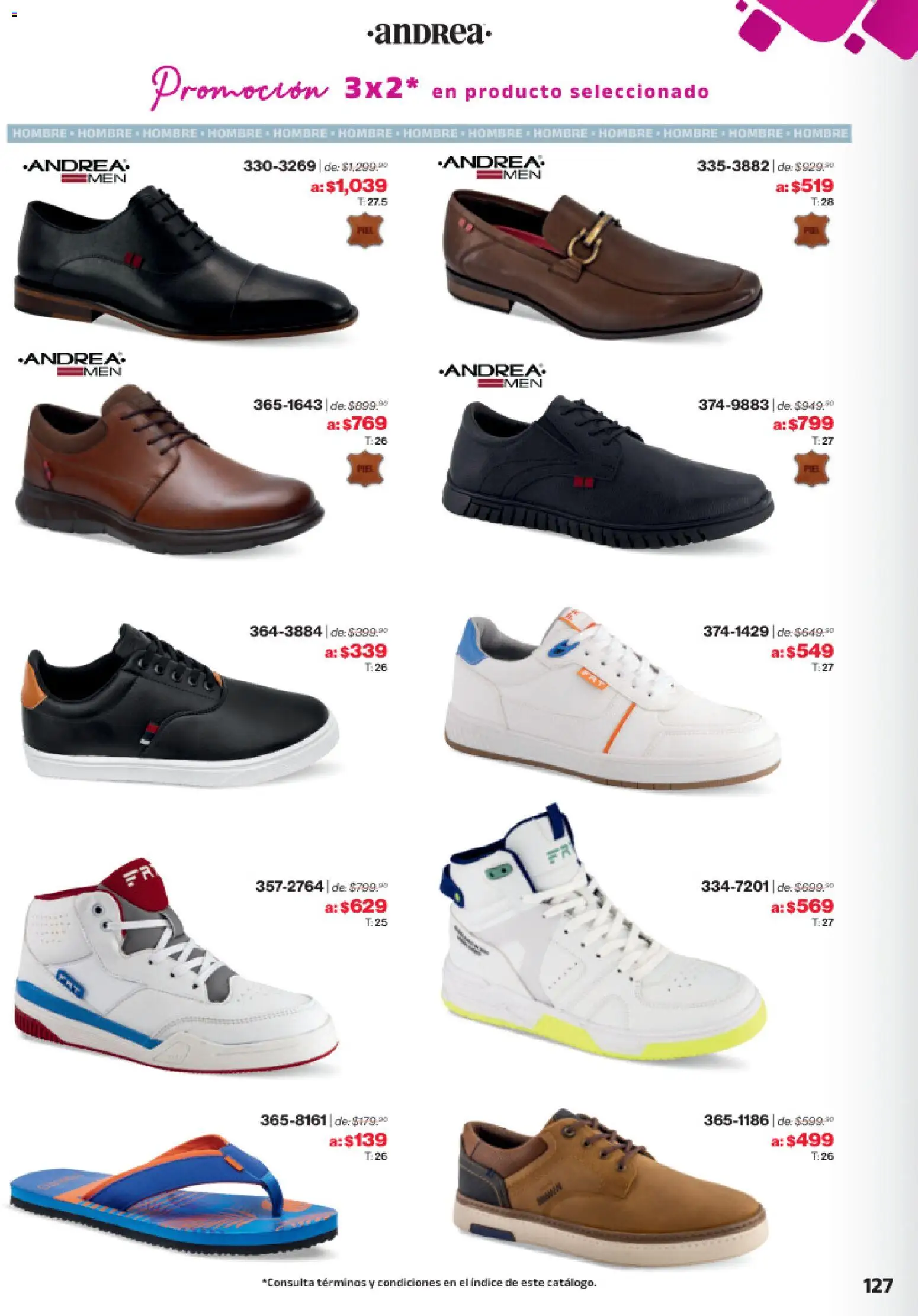 Nuevas ofertas de Andrea válidas en toda la República Mexicana desde el 02.11.2025. ¡Encuentra las mejores ofertas en Andrea catálogo Outlet! | Página: 127