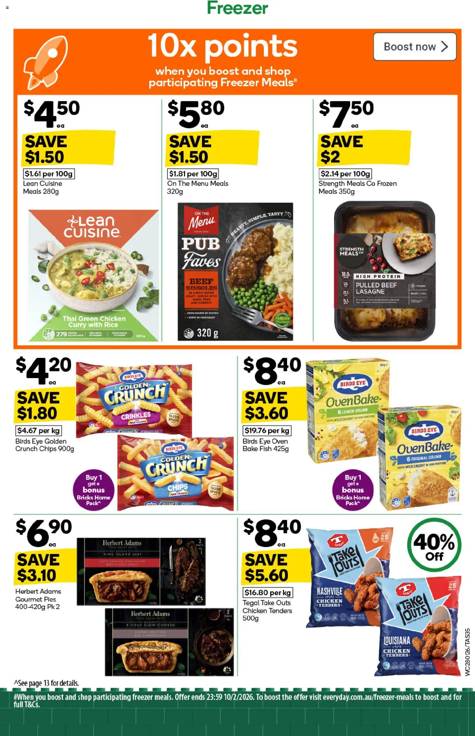 Woolworths catalogue - valid from 28.01.2026 | Page: 35 | Products: Fish, Beef, Belt, Freezer