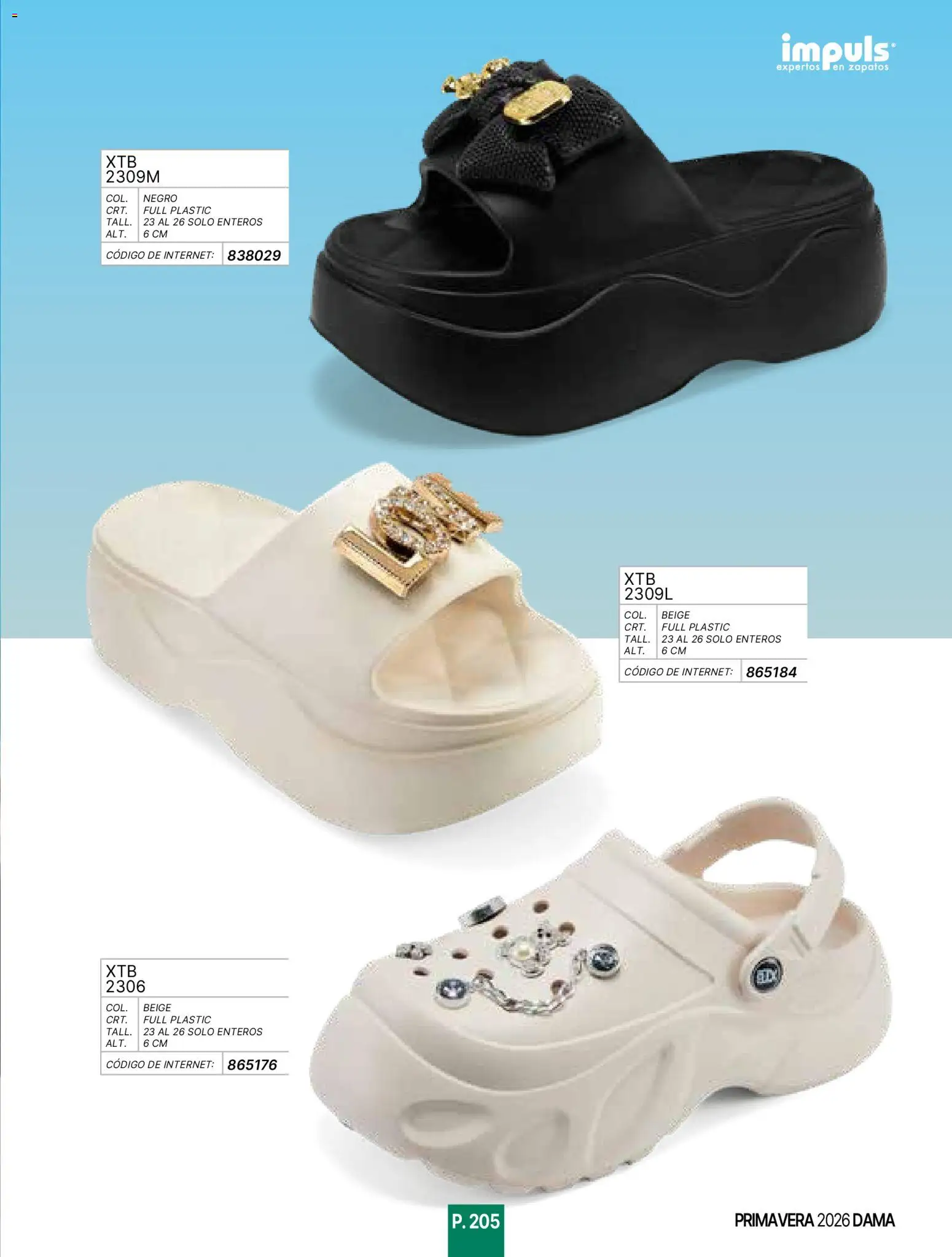 Nuevas ofertas de Impuls válidas en toda la República Mexicana desde el 01.01.2026. ¡Encuentra las mejores ofertas en Impuls catálogo Primavera! | Página: 207 | Productos: Zapatos