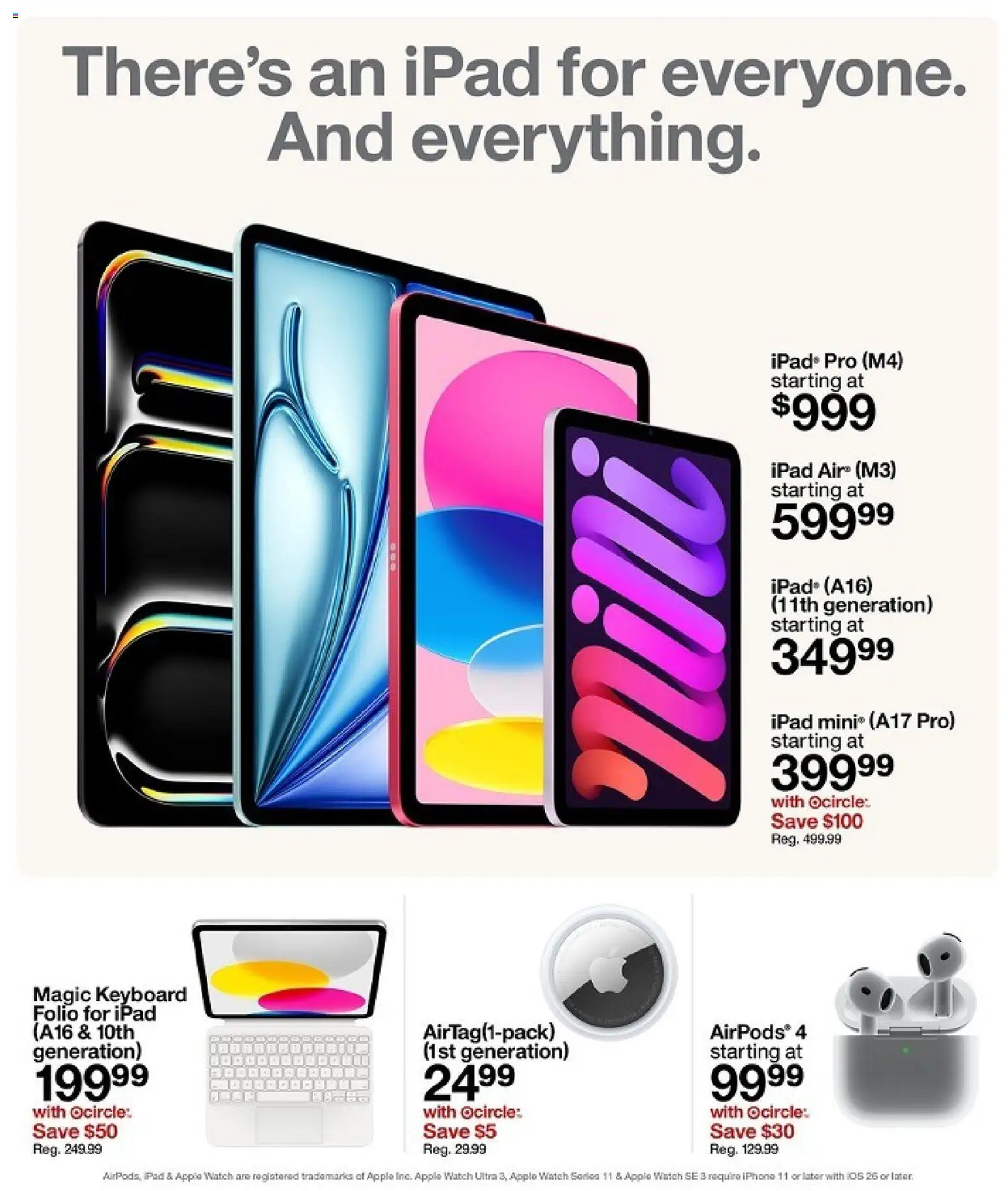 Target Weekly Ad - valid from 01.03.2026 | Page: 8 | Products: Watch, Keyboard, Ipad