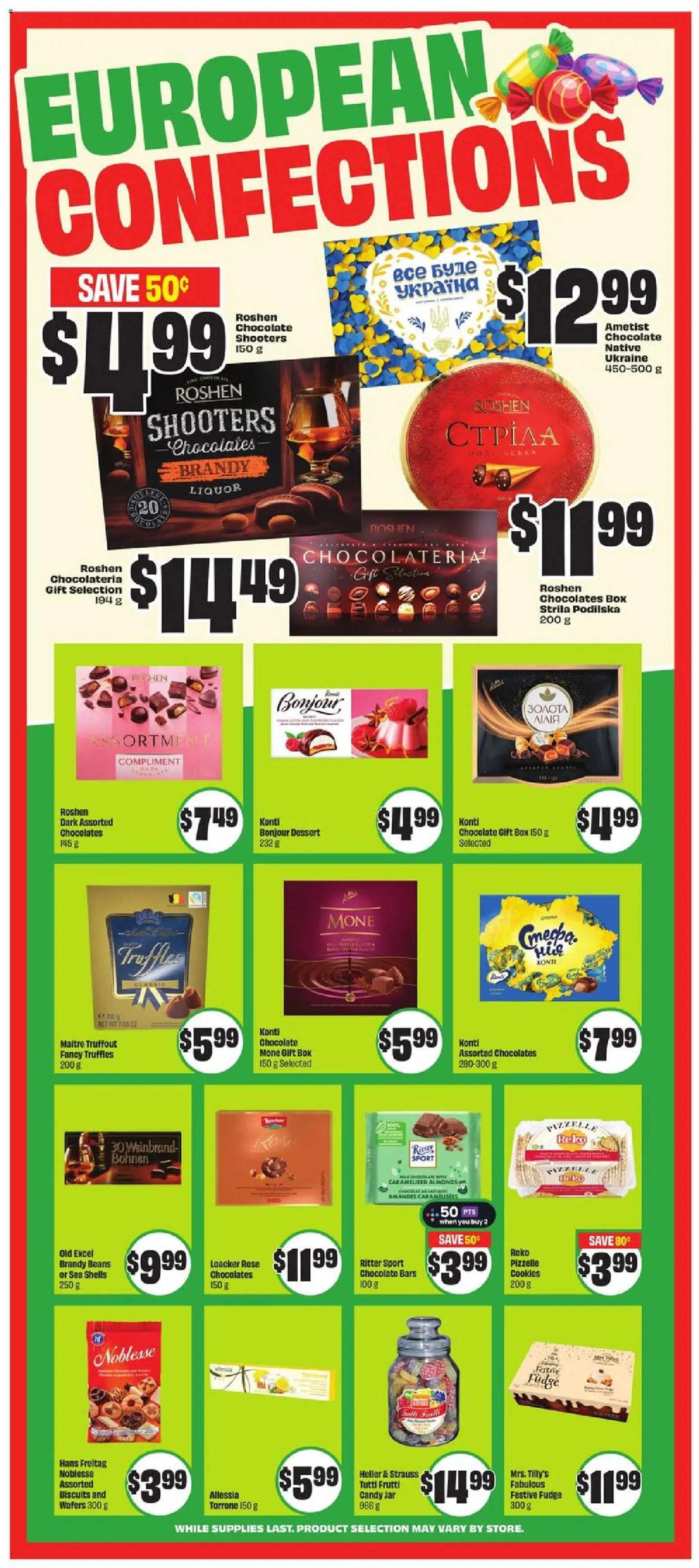 FreshCo flyer valid from 11.12.2025 | Page: 12 | Products: Cookies, Box, Chocolate