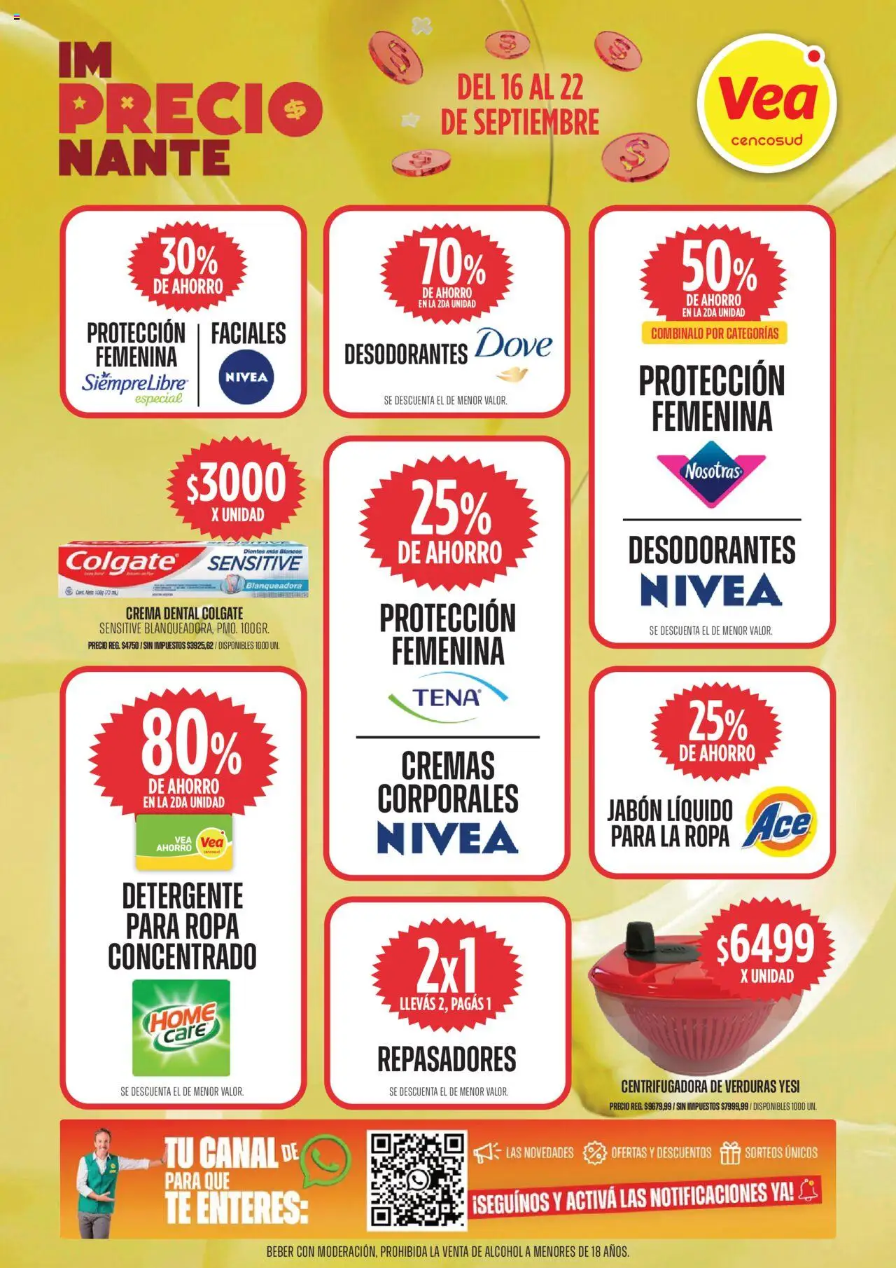 Vea ofertas │ válido desde el 16.09.2025 | Página: 8 | Productos: Jabón, Ropa, Té, Crema
