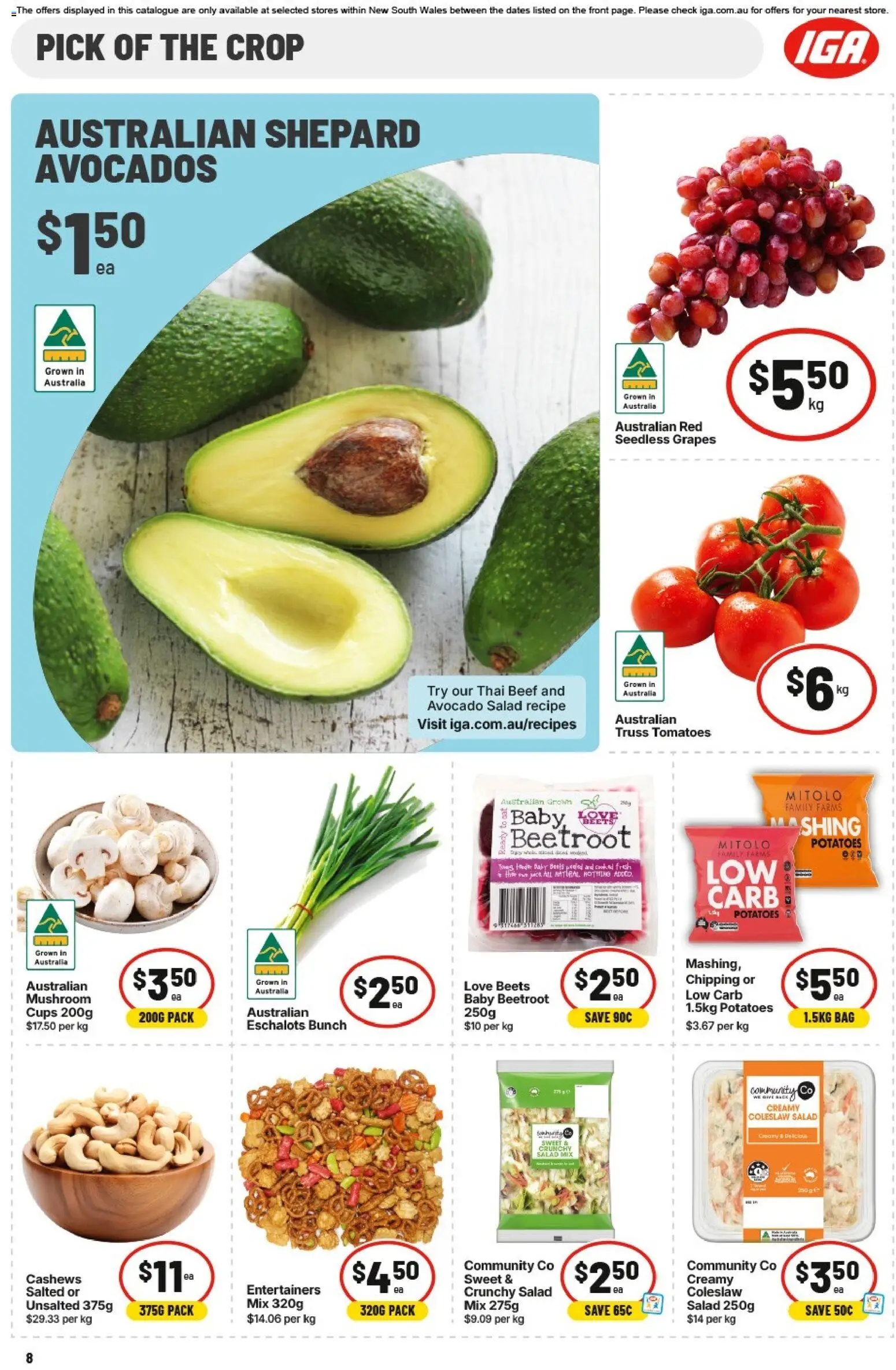 IGA catalogue - valid from 15.04.2026 | Page: 11 | Products: Chicken, Chips, Salt, Vinegar