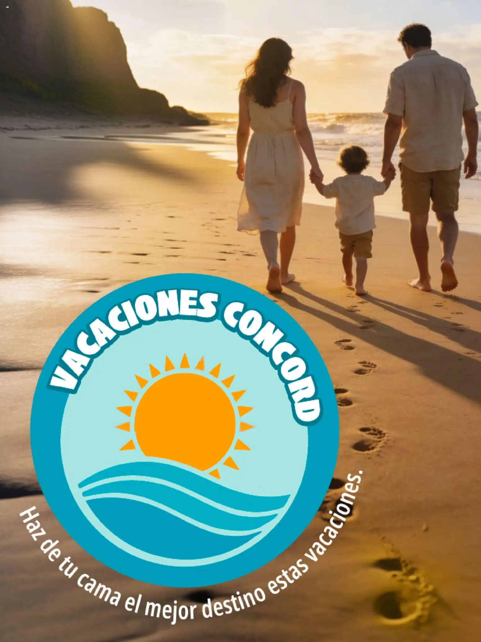 Nuevas ofertas de Colchas Concord válidas en toda la República Mexicana desde el 05.03.2026. ¡Encuentra las mejores ofertas en Colchas Concord catálogo Vacaciones! | Página: 1