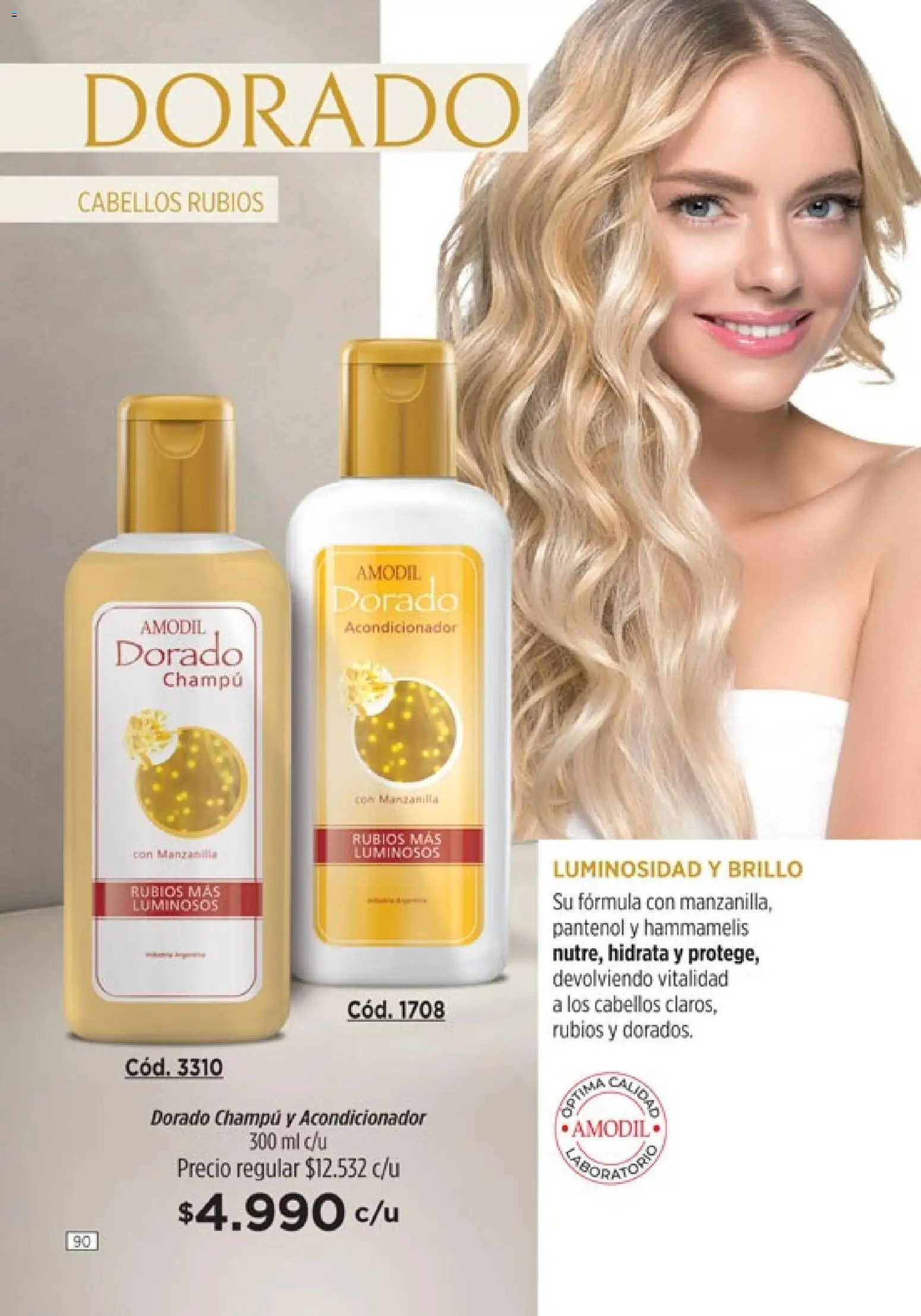 modil - Campaña 7 │ válido desde el 20.03.2026 | Página: 90 | Productos: Champú, Acondicionador, Brillo