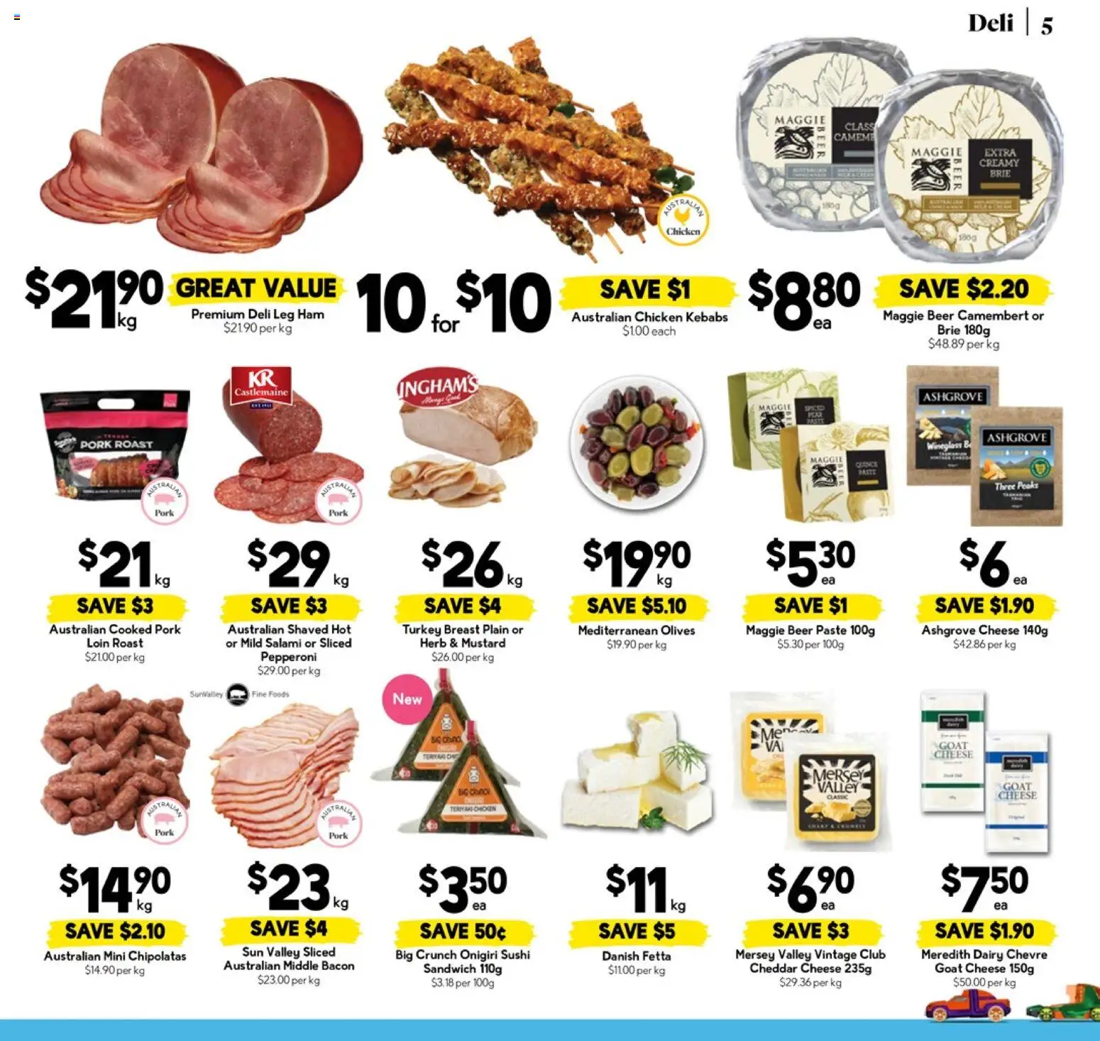 Drakes catalogue - valid from 29.10.2025 | Page: 5 | Products: Bacon, Beer, Pork, Turkey