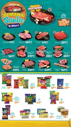 Vista previa de S-Mart folleto Ofertas de feria Chihuahua, nuevo folleto de la tienda, válido en México a partir del 04.04.2026