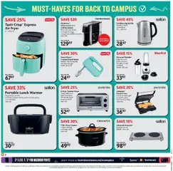 Home Hardware flyer valid from 21.08.2025 | Page: 3 | Products: Grill, Coffee maker, Mixer, Cooker