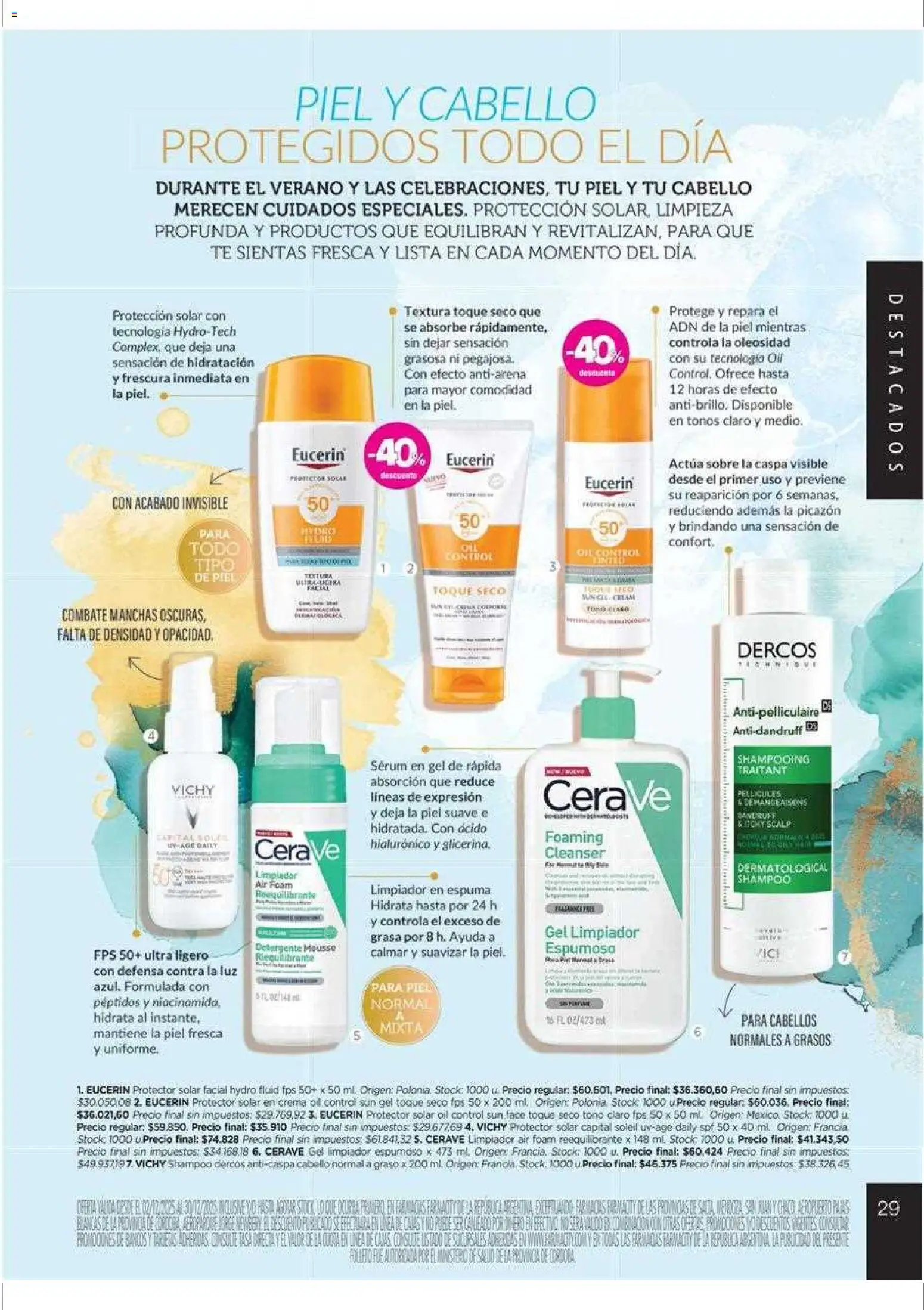 Farmacity catálogo │ válido desde el 02.12.2025 | Página: 29 | Productos: Shampoo, Mousse, Limpiador, Crema