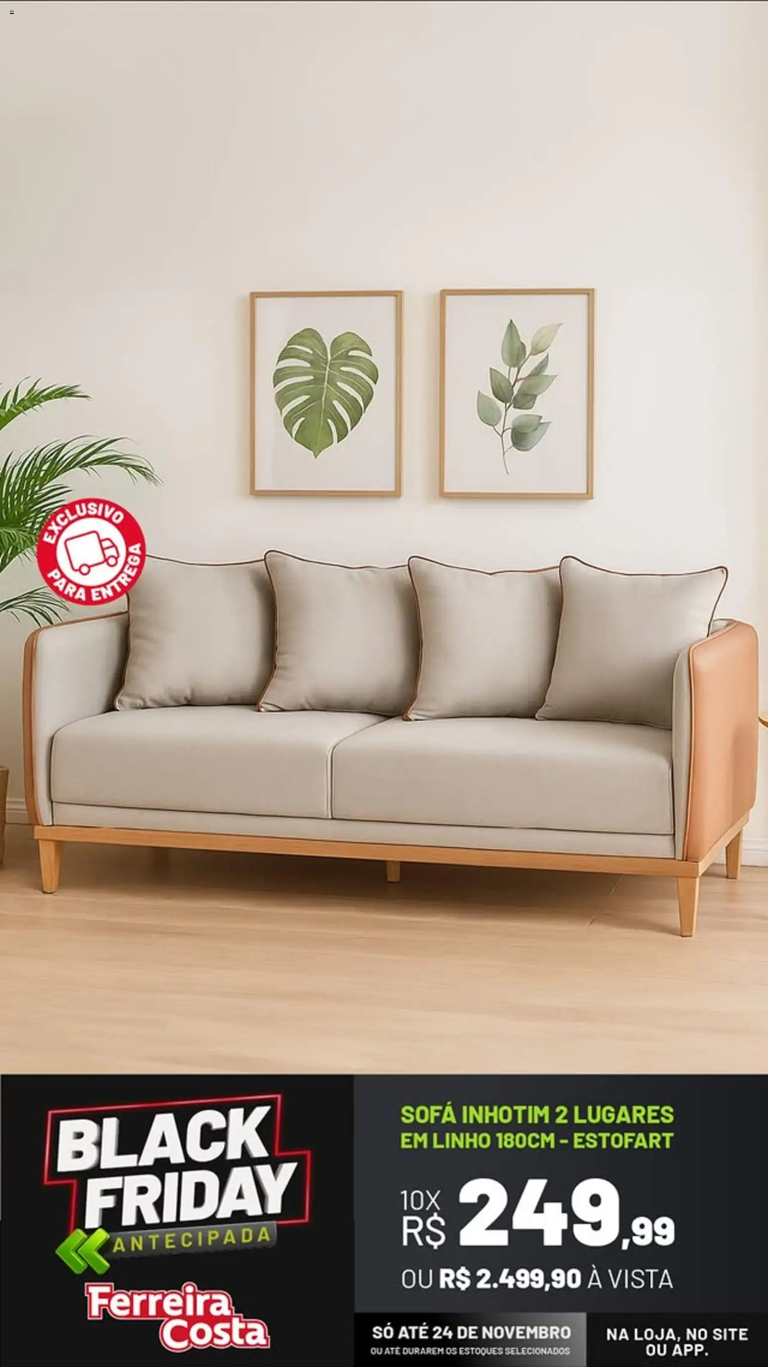 Ferreira Costa Folheto - válido de 20.11.2025 | Página: 4 | Produtos: Sofá
