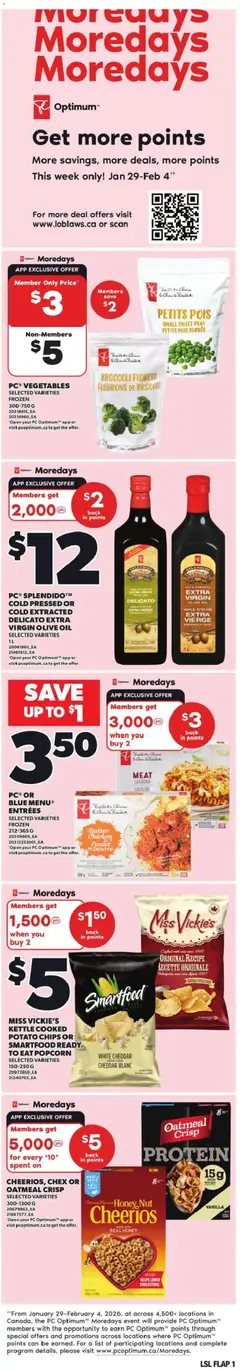 Preview of Loblaws weekly flyer / circulaire from shop Loblaws valid from 29.01.2026
