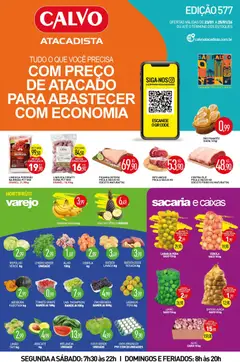 Calvo Atacadista - Ofertas da semana - Pré-Visualização do folheto da loja Calvo Atacadista, válido de 23.01.2026