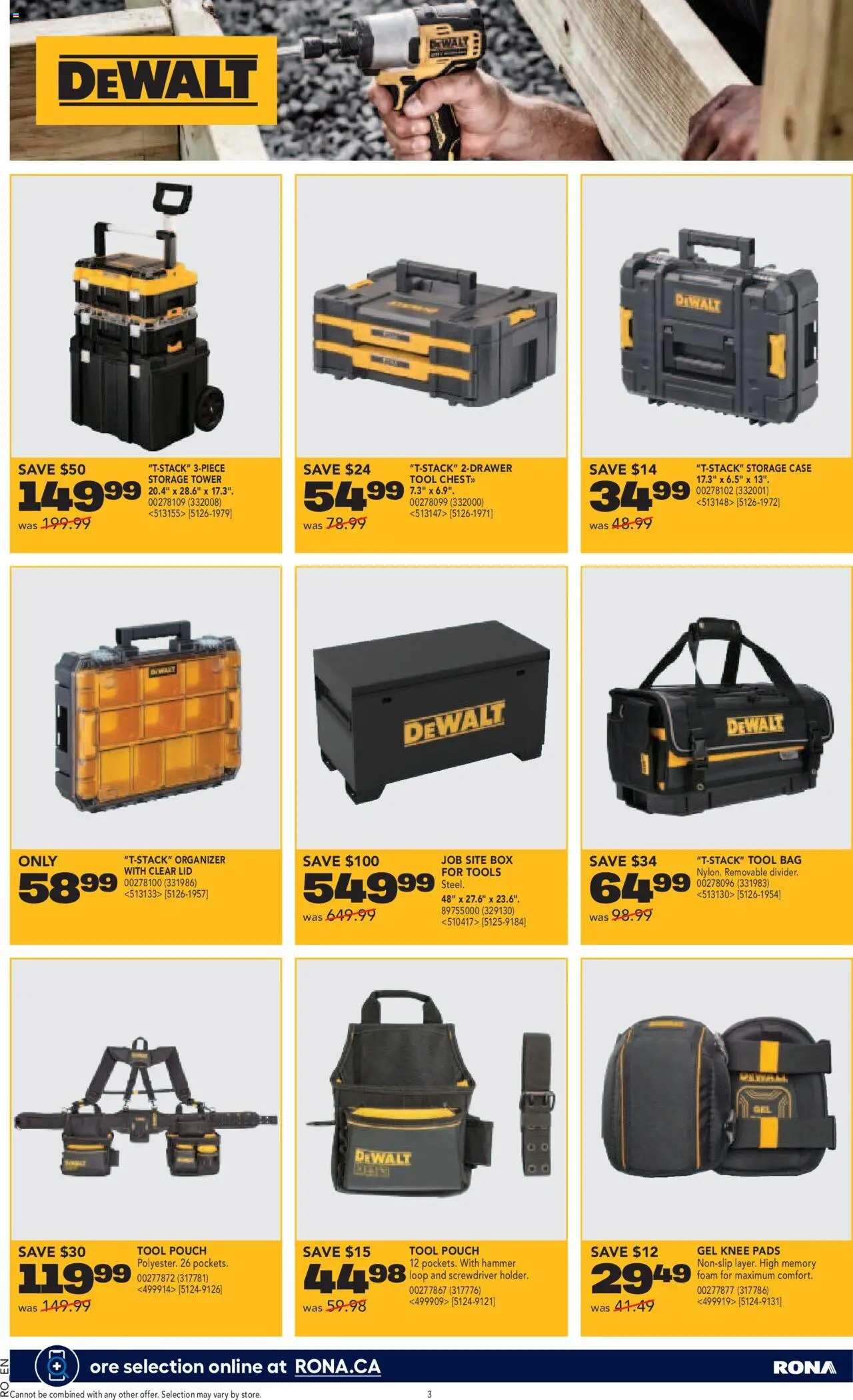 Rona flyer valid from 08.05.2025 | Page: 4 | Products: Case, Bag, Box