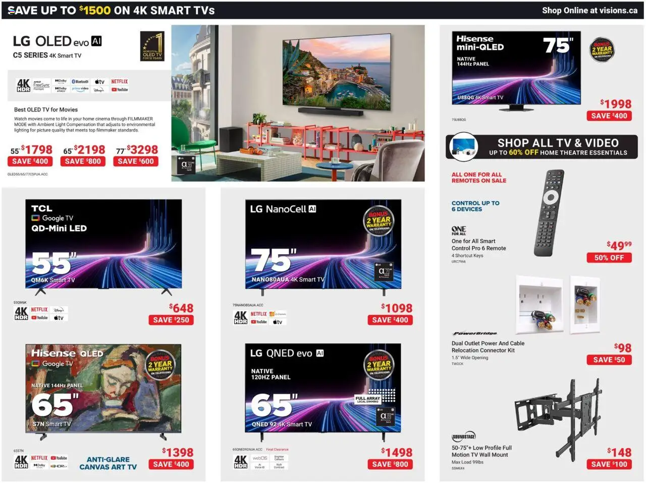 Visions flyer valid from 12.09.2025 | Page: 4 | Products: Watch, Video, Cable, Connector