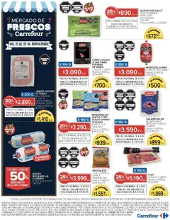 Vista previa Carrefour ofertas válido desde el 19.11.2025 | Página: 6 | Productos: Teléfono, Queso, Salame, Cerdo