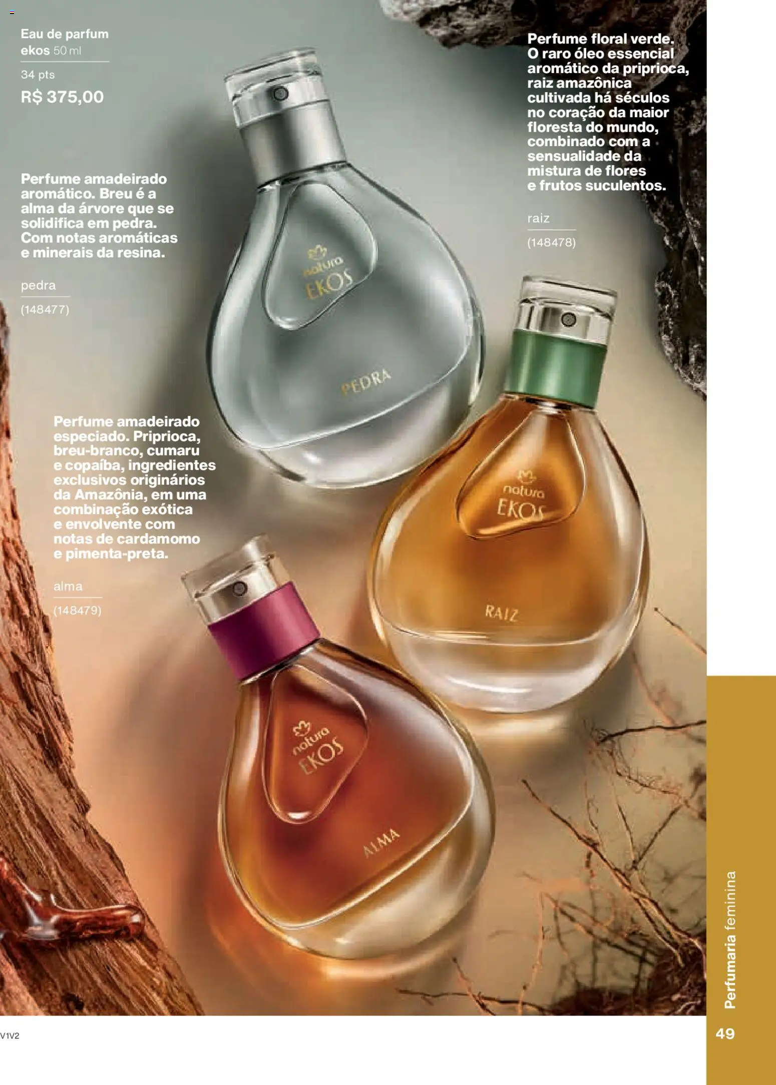 Natura Folheto - válido de 30.10.2025 | Página: 49 | Produtos: Perfume, Flores, Óleo