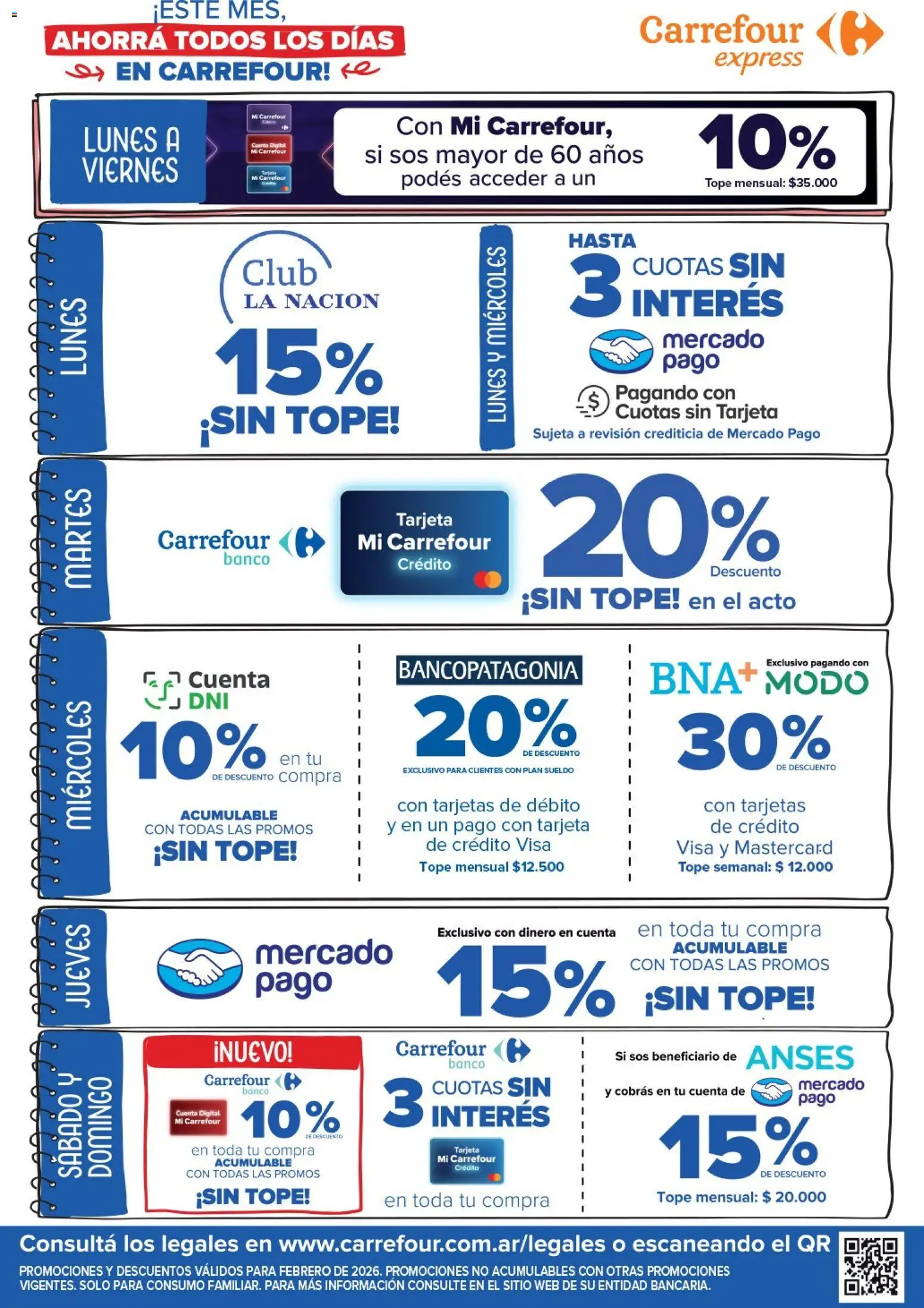 Carrefour - Carrefour Express  │ válido desde el 10.02.2026 | Página: 6 | Productos: Banco