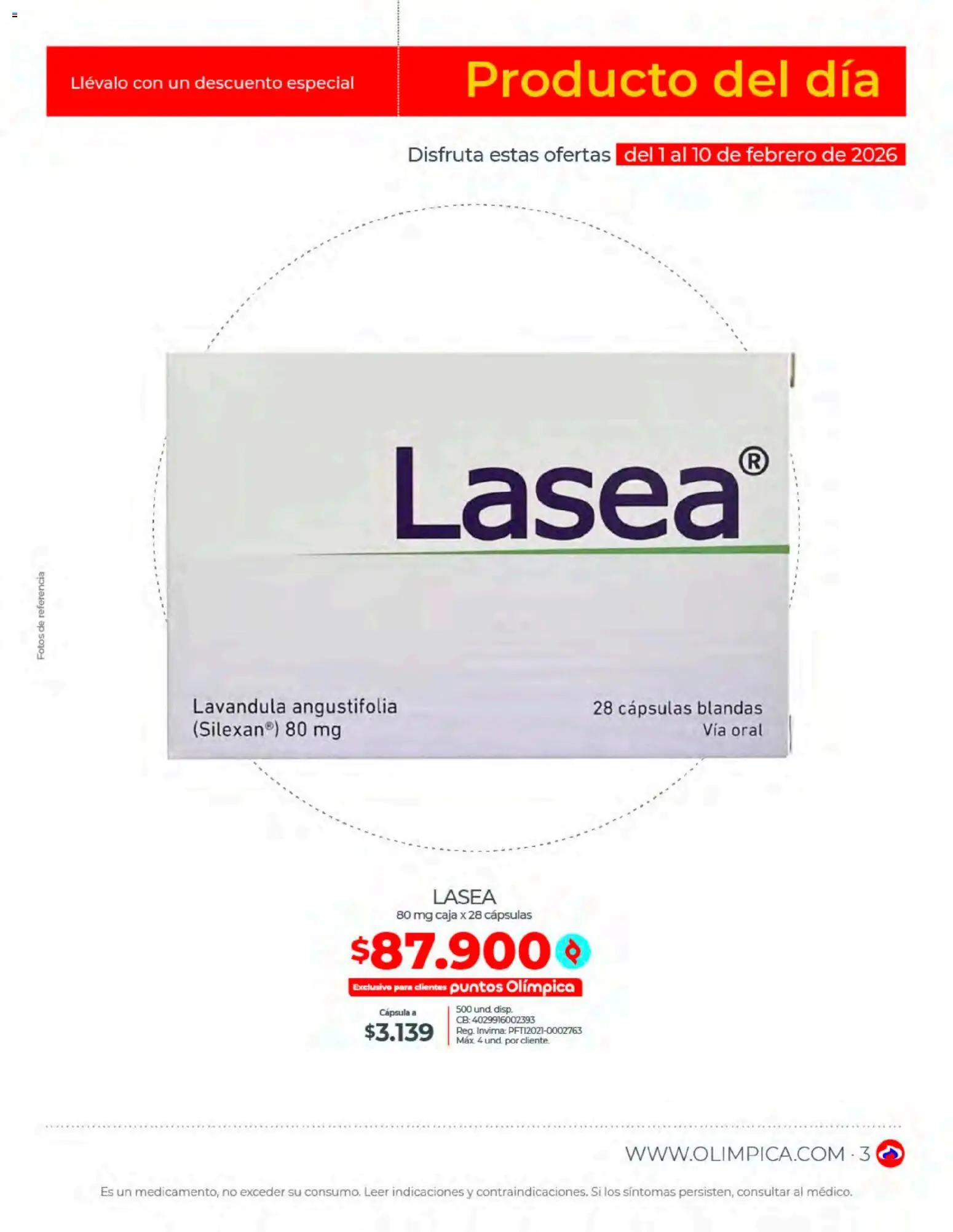 Olímpica revista - valida desde el 01.02.2026 | Página: 3