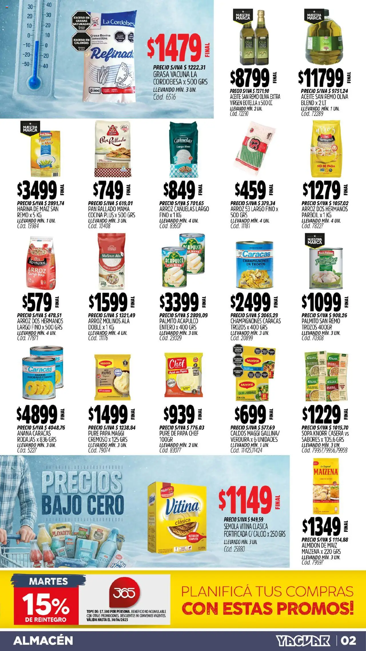 Yaguar - Campana │ válido desde el 16.06.2025 | Página: 2 | Productos: Cocina, Harina, Maiz, Sopa