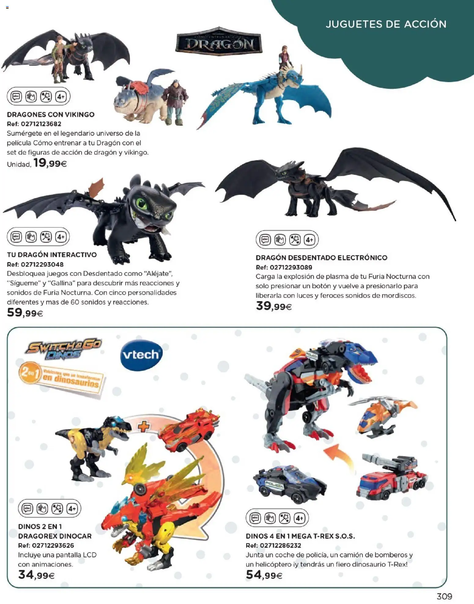 Nuevas ofertas de El Corte Inglés válidas en toda la República Mexicana desde el 27.10.2025. ¡Encuentra las mejores ofertas en El Corte Inglés catálogo Juguetes! | Página: 309