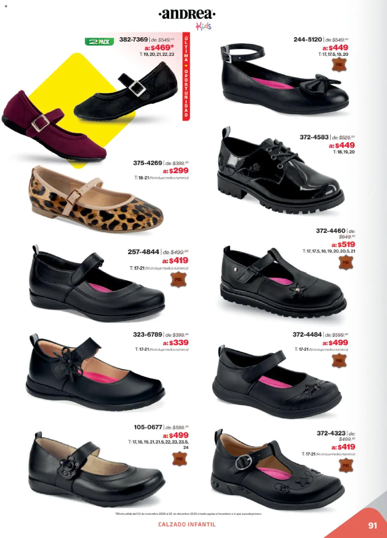 Nuevas ofertas de Andrea válidas en toda la República Mexicana desde el 02.11.2025. ¡Encuentra las mejores ofertas en Andrea catálogo Outlet! | Página: 91