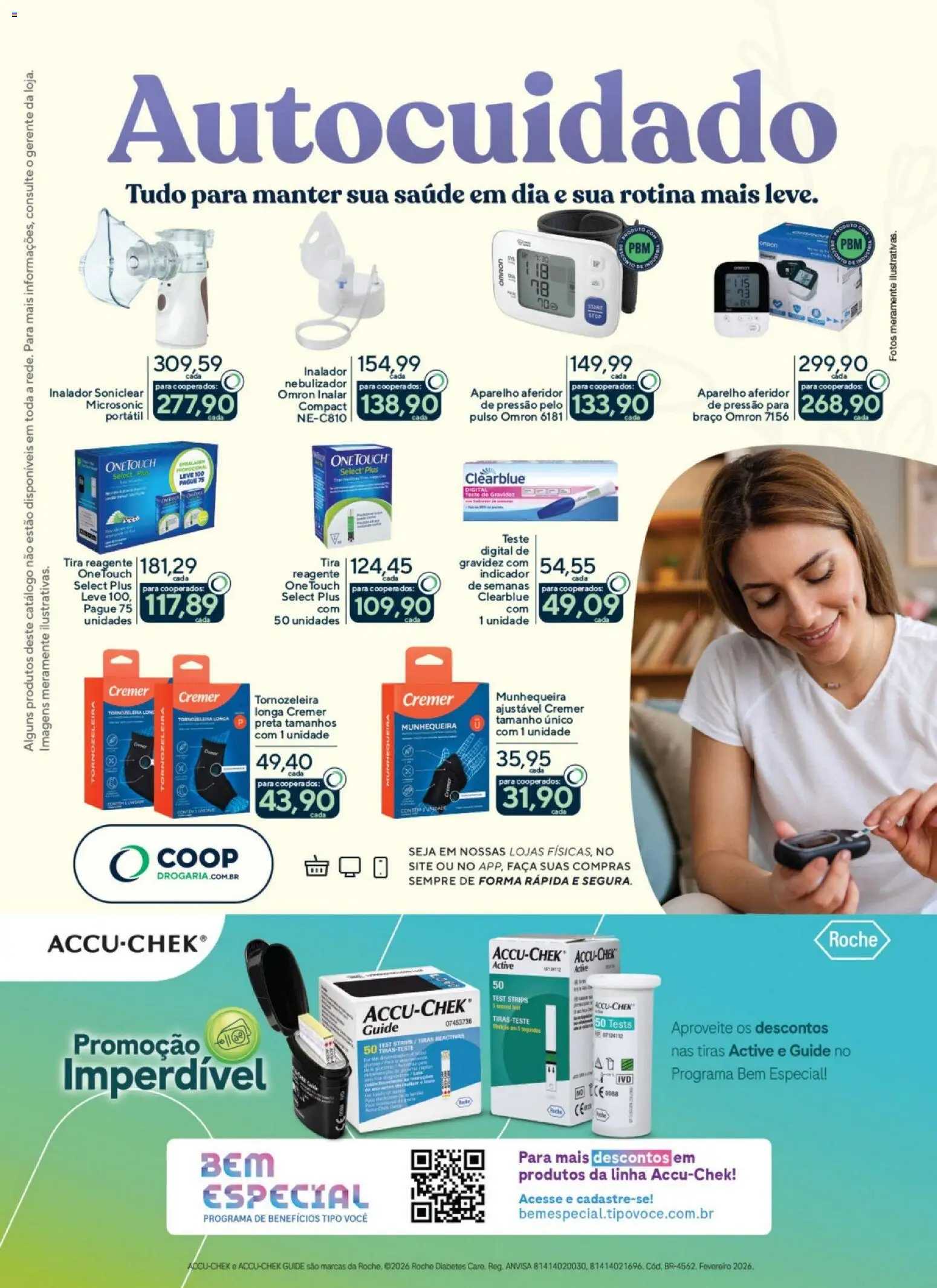 Coop Folheto - válido de 02.03.2026 | Página: 9 | Produtos: Tornozeleira, Faca, Nebulizador