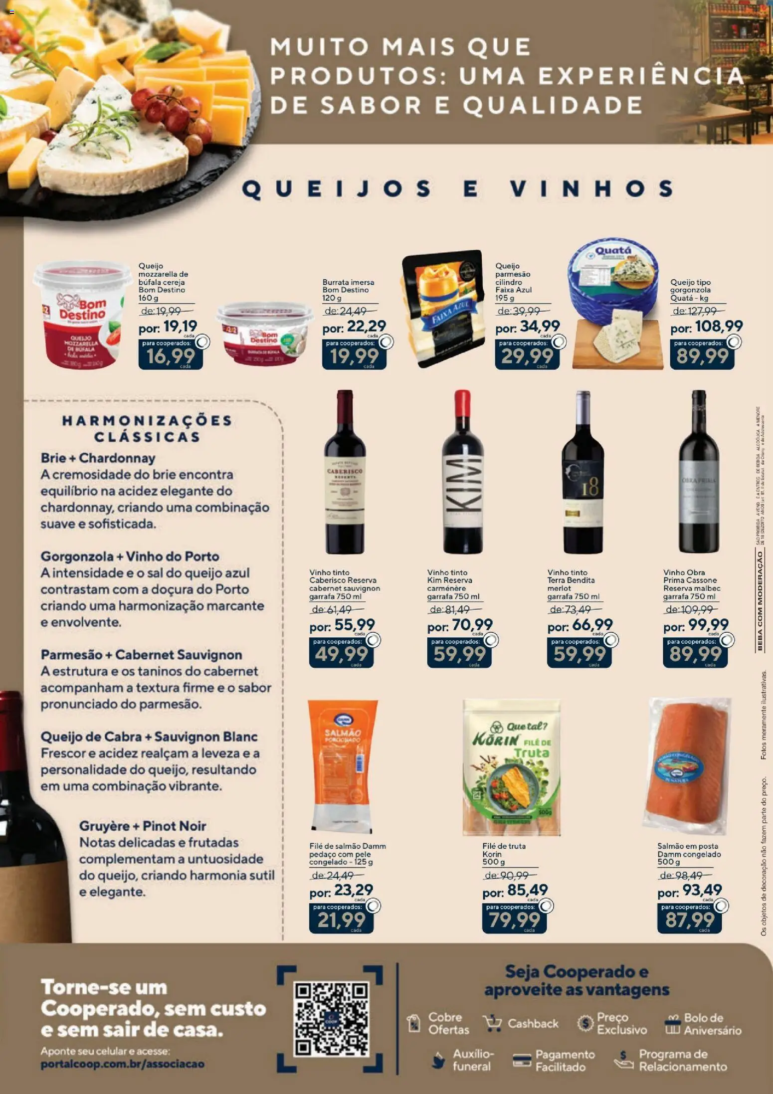 Coop Folheto - válido de 17.02.2026 | Página: 2 | Produtos: Celular, Parmesão, Brie, Bebida
