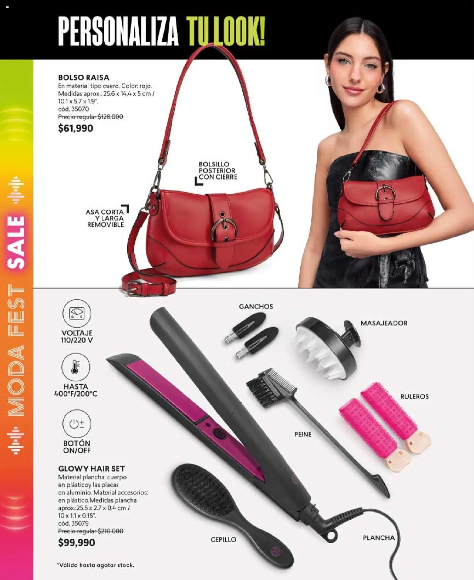 CyZone revista - valida desde el 01.05.2026 | Página: 84 | Productos: Bolso, Plancha, Cepillo