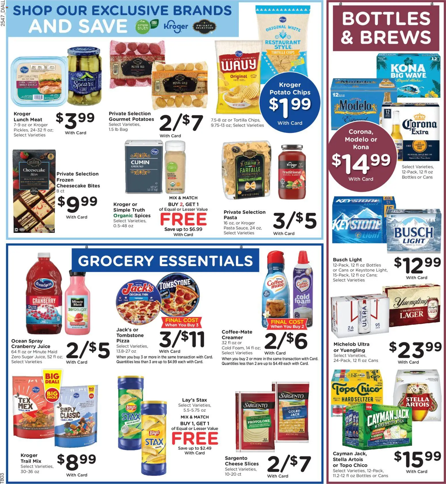 Dillons Weekly Ad - valid from 26.12.2025 | Page: 7 | Products: Cheese, Pasta, Chips, Bag