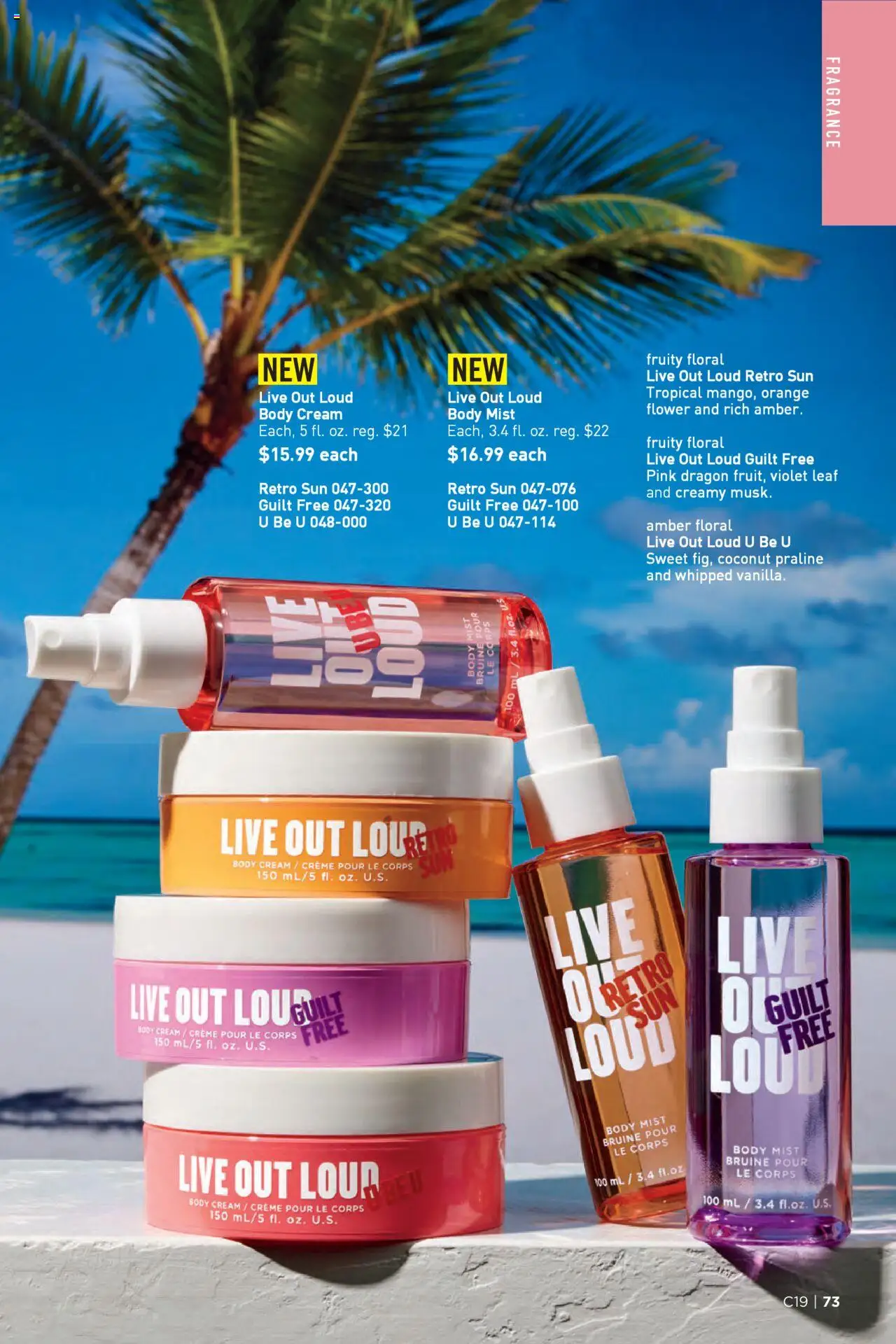 Avon Brochure - valid from 10.09.2025 | Page: 73 | Products: Fragrance, Body cream, Cream