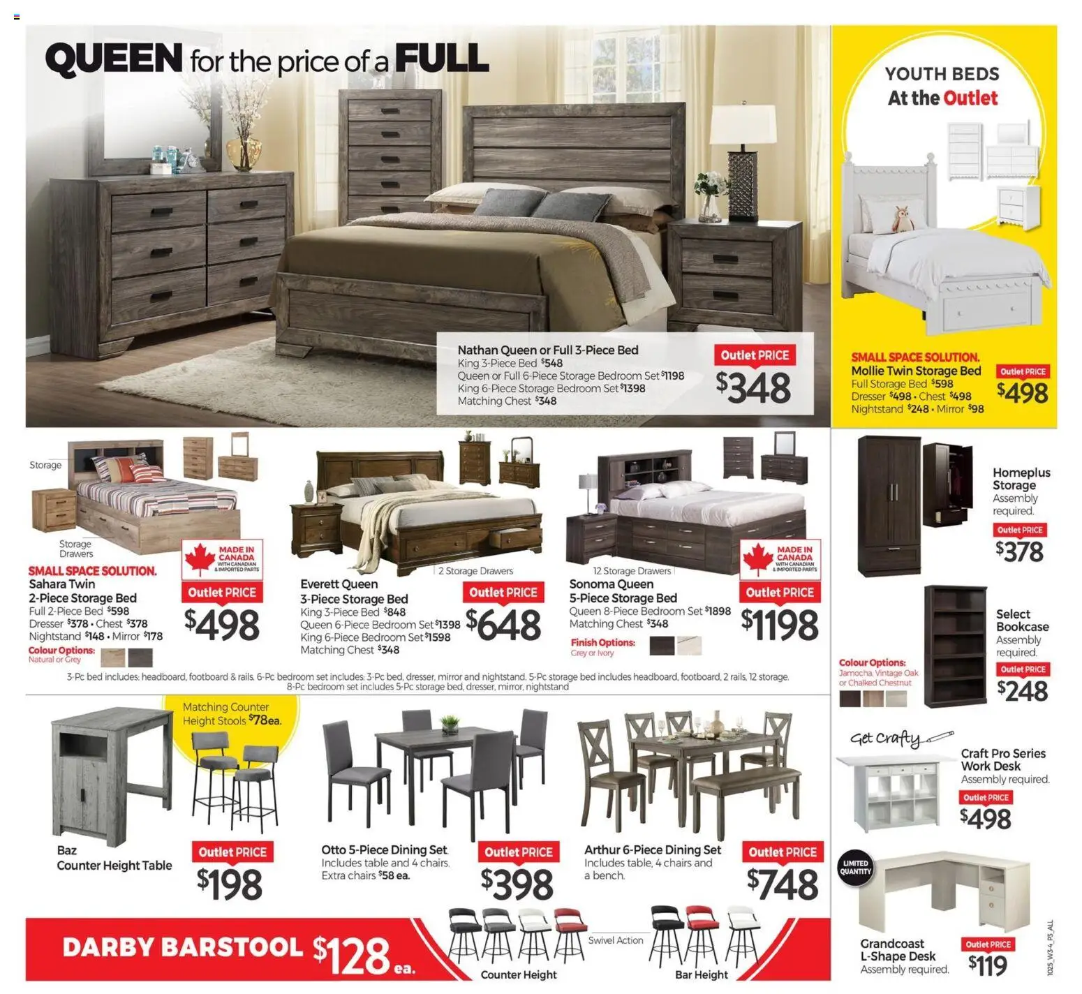 Tepperman's flyer valid from 23.10.2025 | Page: 11 | Products: Bed, Table, Mirror