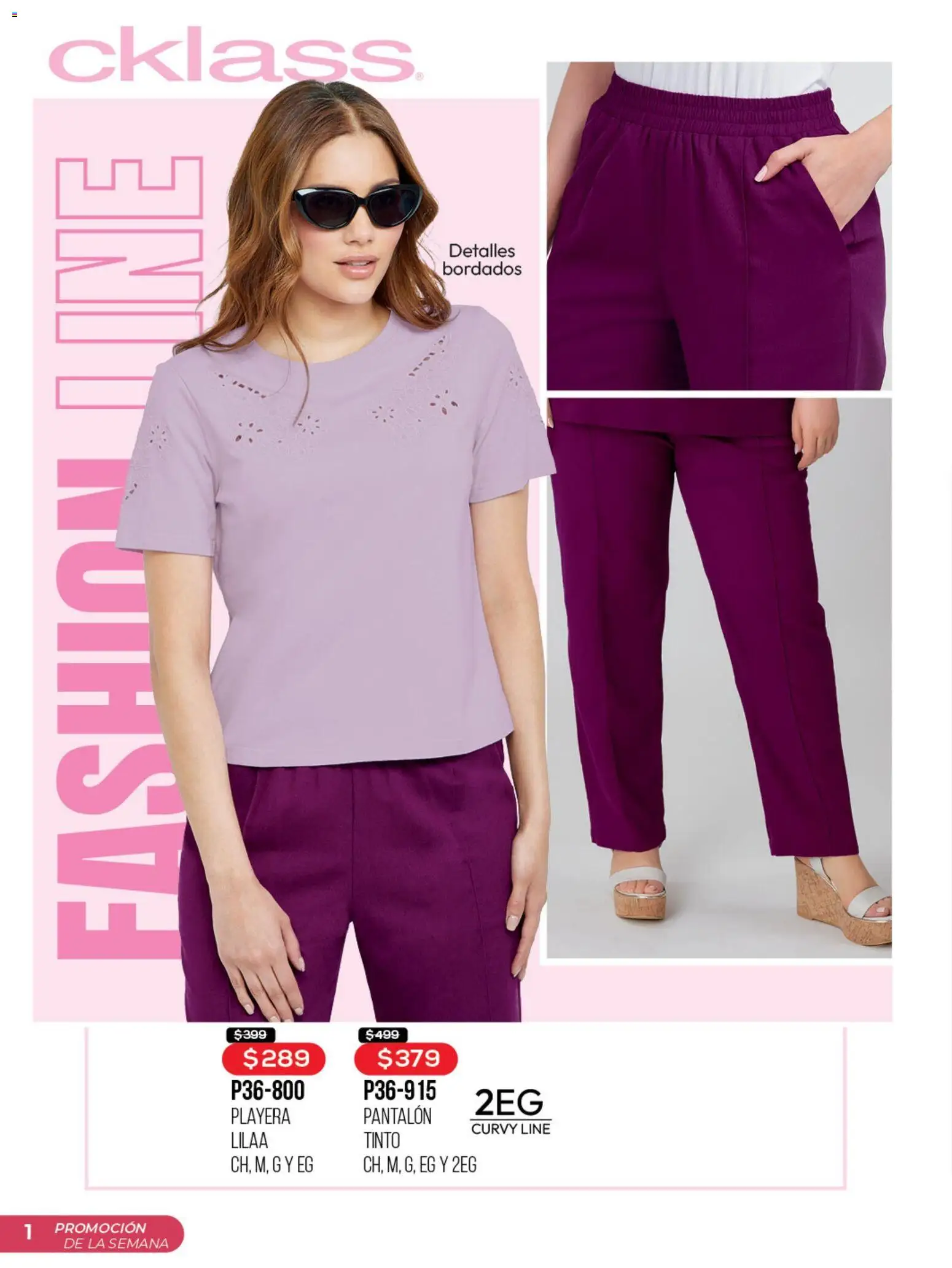 Nuevas ofertas de Cklass válidas en toda la República Mexicana desde el 16.02.2026. ¡Encuentra las mejores ofertas en Cklass catálogo Promo Semanal! | Página: 2 | Productos: Playera