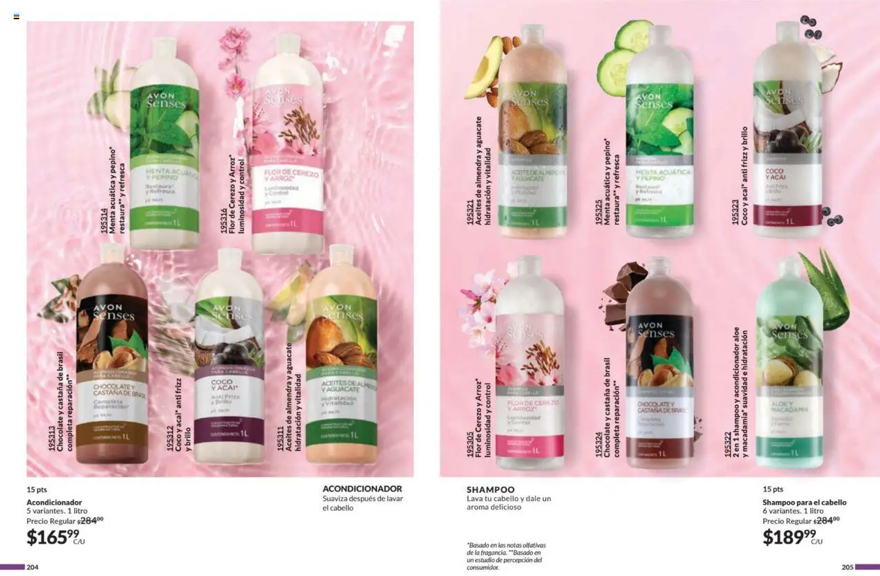Nuevas ofertas de AVON válidas en toda la República Mexicana desde el 11.07.2025. ¡Encuentra las mejores ofertas en AVON campaña 11 2025! | Página: 104 | Productos: Aceite, Aguacate, Chocolate, Arroz