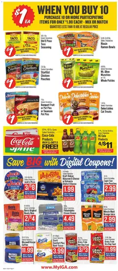 Preview of IGA weekly ads valid from 28.01.2026 | Page: 4 | Products: Pizza, Salad, Dill, Bag
