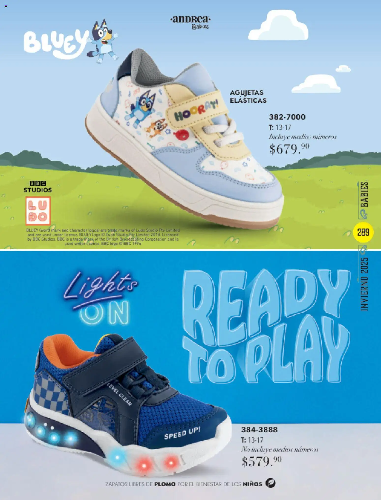 Nuevas ofertas de Andrea válidas en toda la República Mexicana desde el 26.11.2025. ¡Encuentra las mejores ofertas en Andrea catálogo Invierno! | Página: 289 | Productos: Zapatos