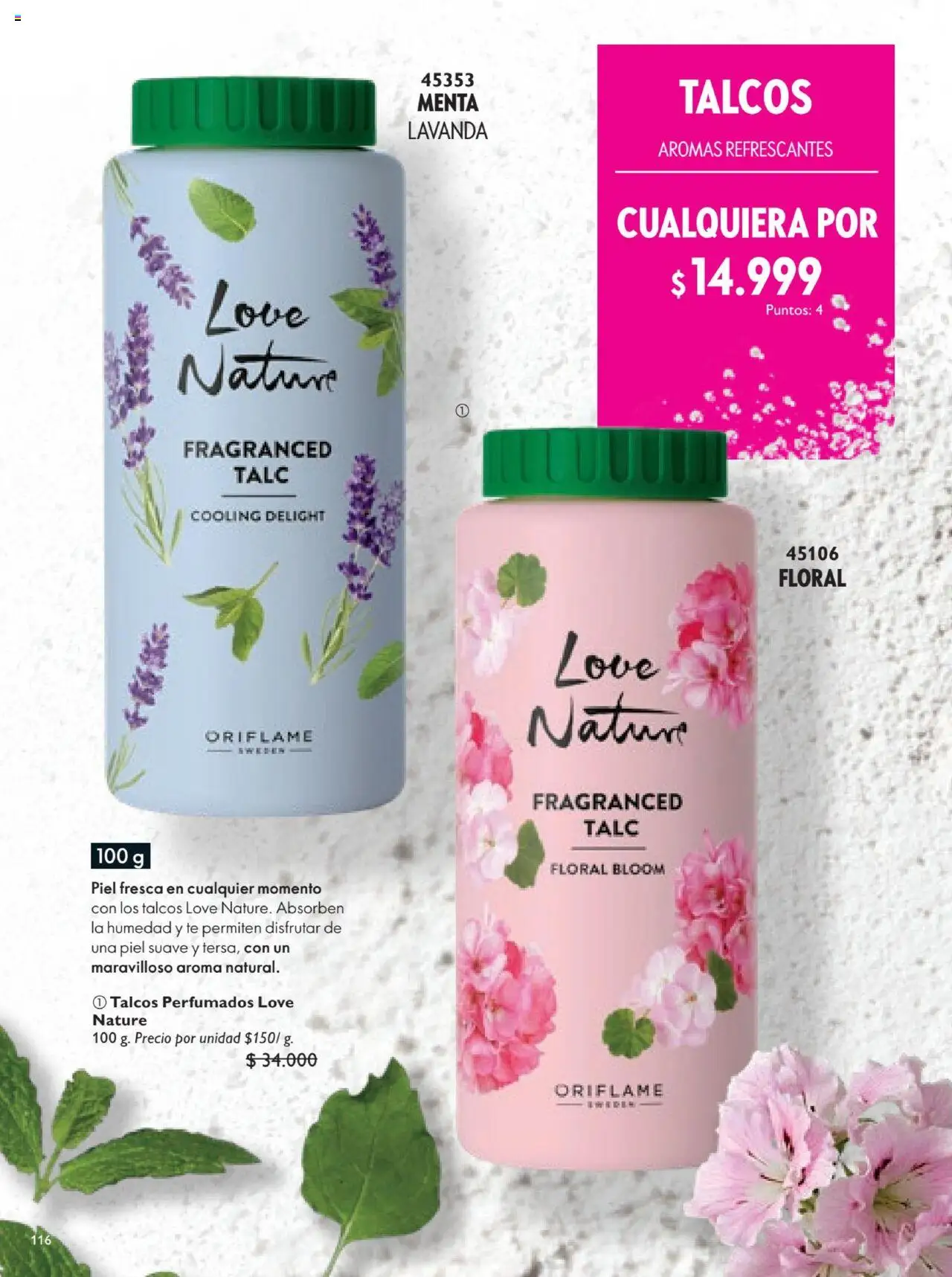 Oriflame revista - valida desde el 12.07.2025 | Página: 116 | Productos: Té