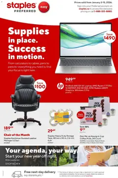 Preview of Staples - Business Flyer from shop Staples valid from 02.01.2026