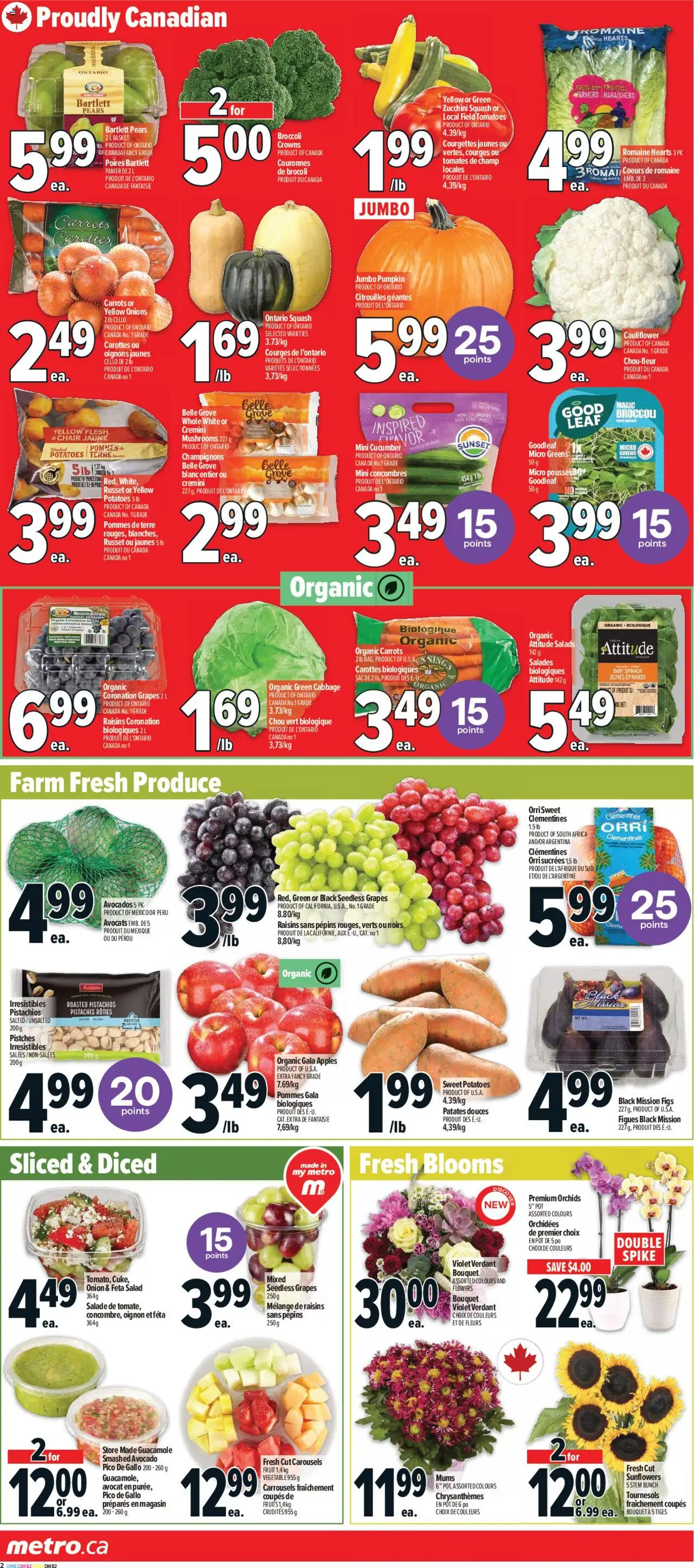 Metro flyer valid from 11.09.2025 | Page: 6 | Products: Salad, Potatoes, Pumpkin, Tomatoes