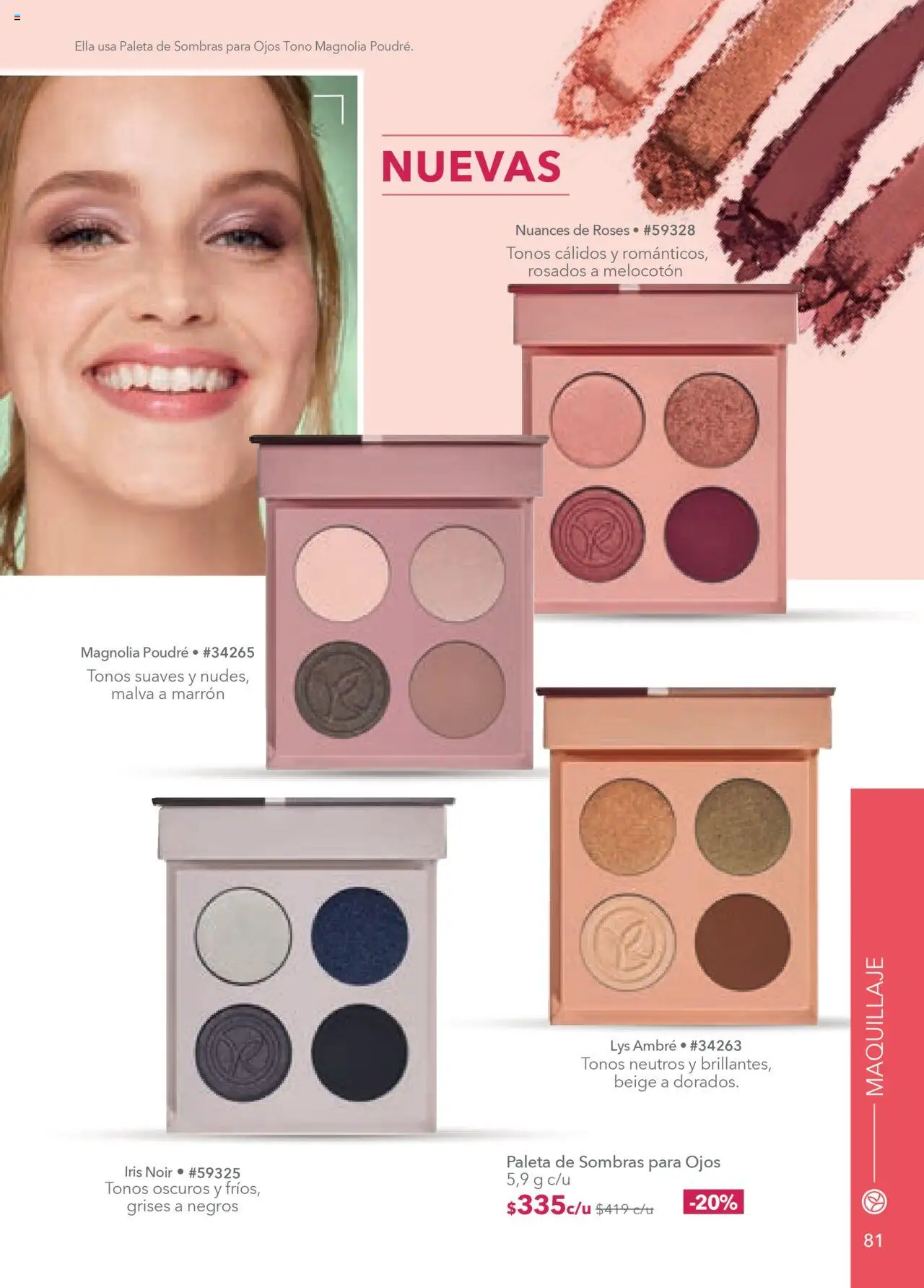 Nuevas ofertas de Yves Rocher válidas en toda la República Mexicana desde el 18.09.2025. ¡Encuentra las mejores ofertas en Yves Rocher - Campaña 13 2025! | Página: 83 | Productos: Paleta, Maquillaje
