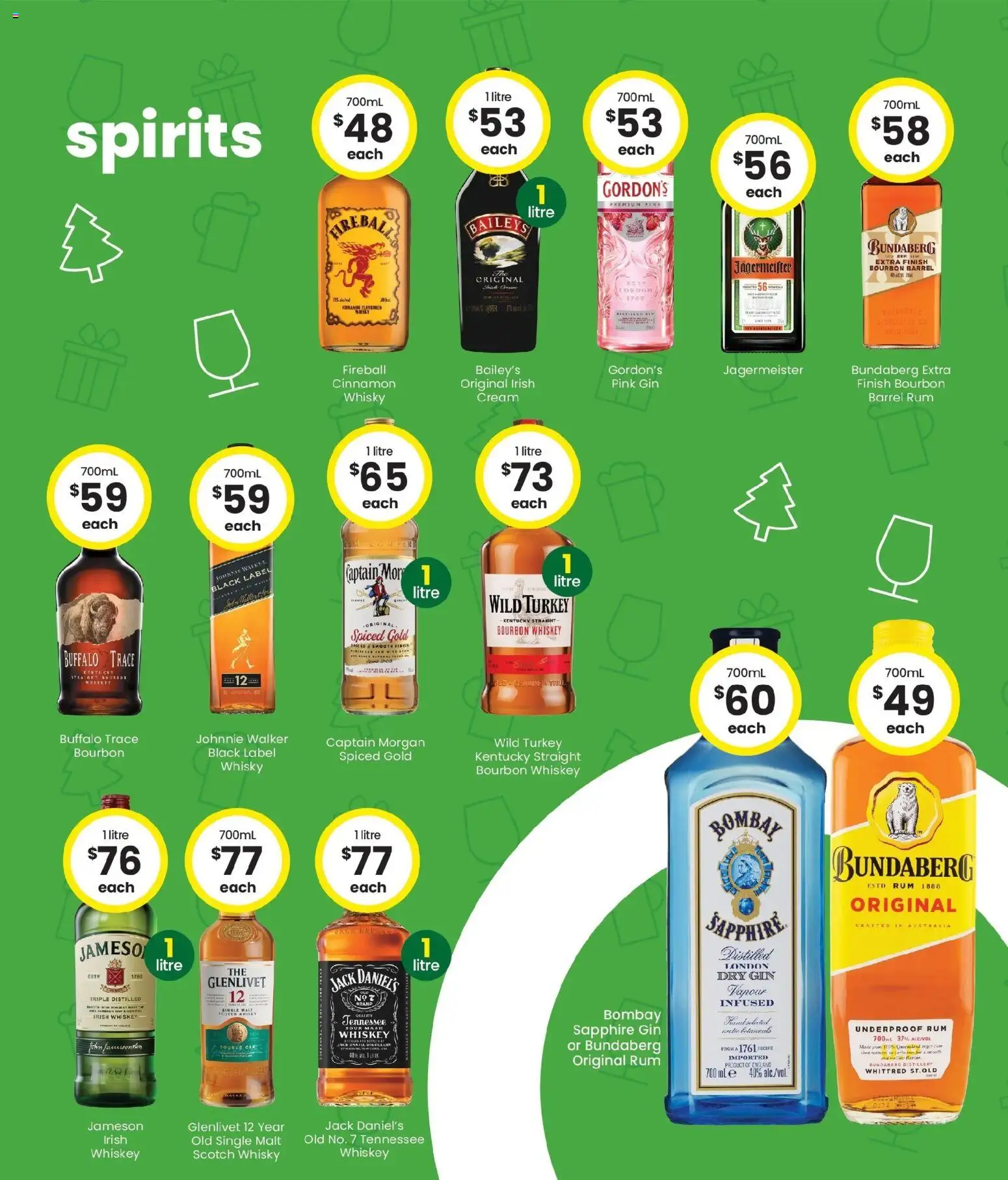 The Bottle-O catalogue - valid from 08.12.2025 | Page: 5 | Products: Bourbon, Gin, Whiskey, Scotch