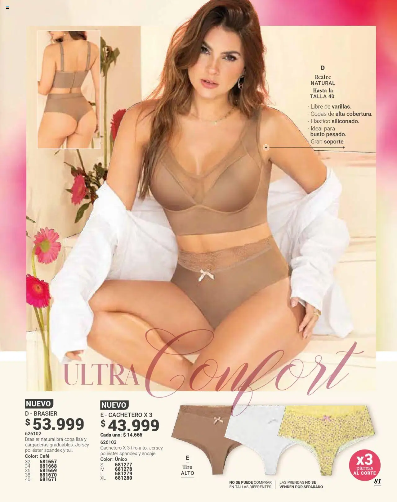 Carmel revista - valida desde el 01.09.2025 | Página: 84 | Productos: Brasier, Cachetero, Café