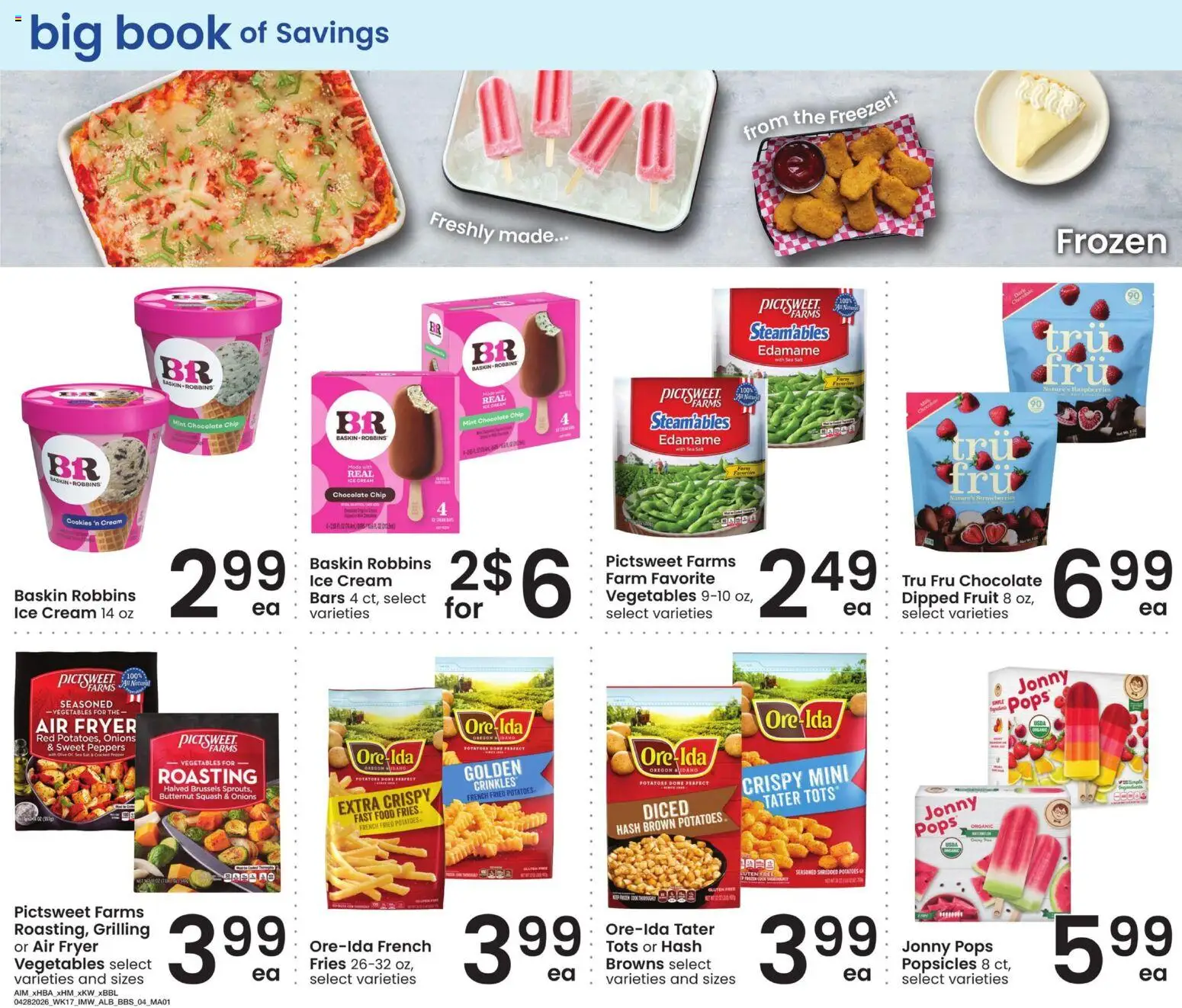 Albertsons Big Book of Savings - valid from 28.04.2026 | Page: 4 | Products: Peppers, Potatoes, Vegetables, Salt