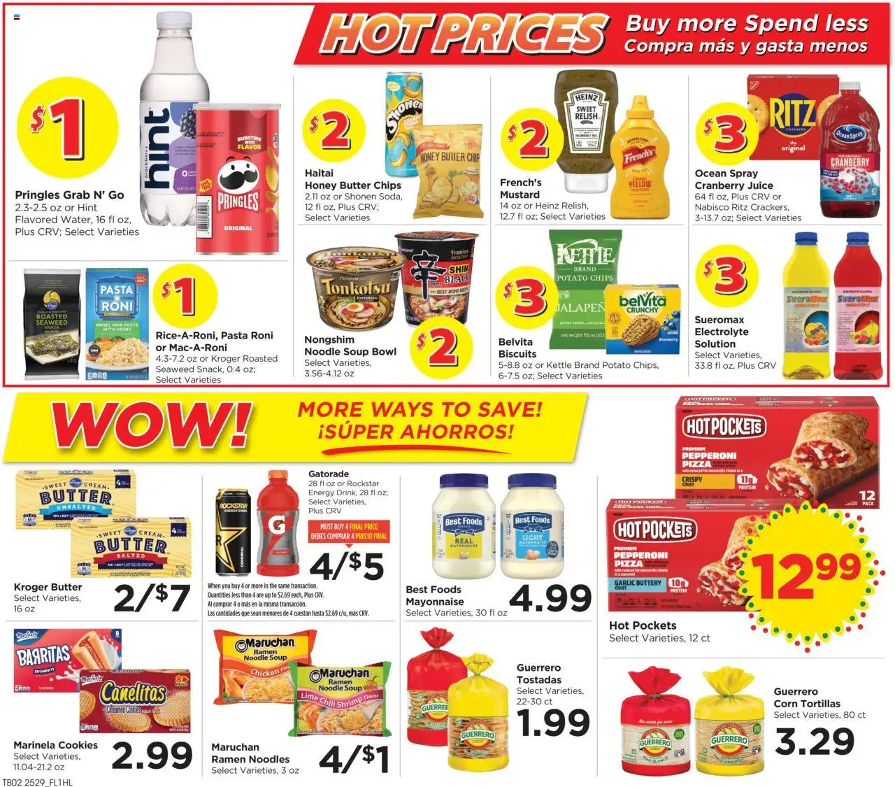 Food 4 Less Weekly Ad - valid from 20.08.2025 | Page: 3 | Products: Butter, Juice, Beef, Weight