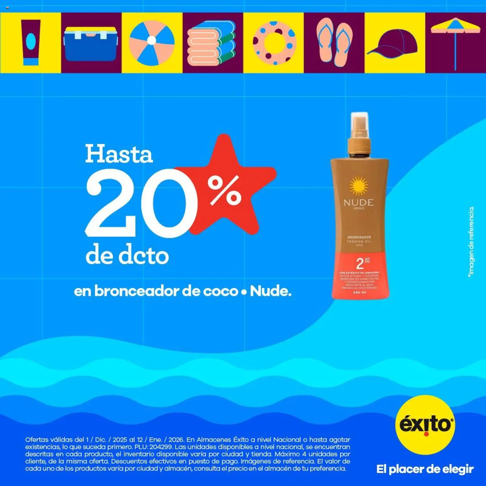 Éxito revista - valida desde el 01.12.2025 | Página: 6 | Productos: Zanahoria, Bronceador, Coco