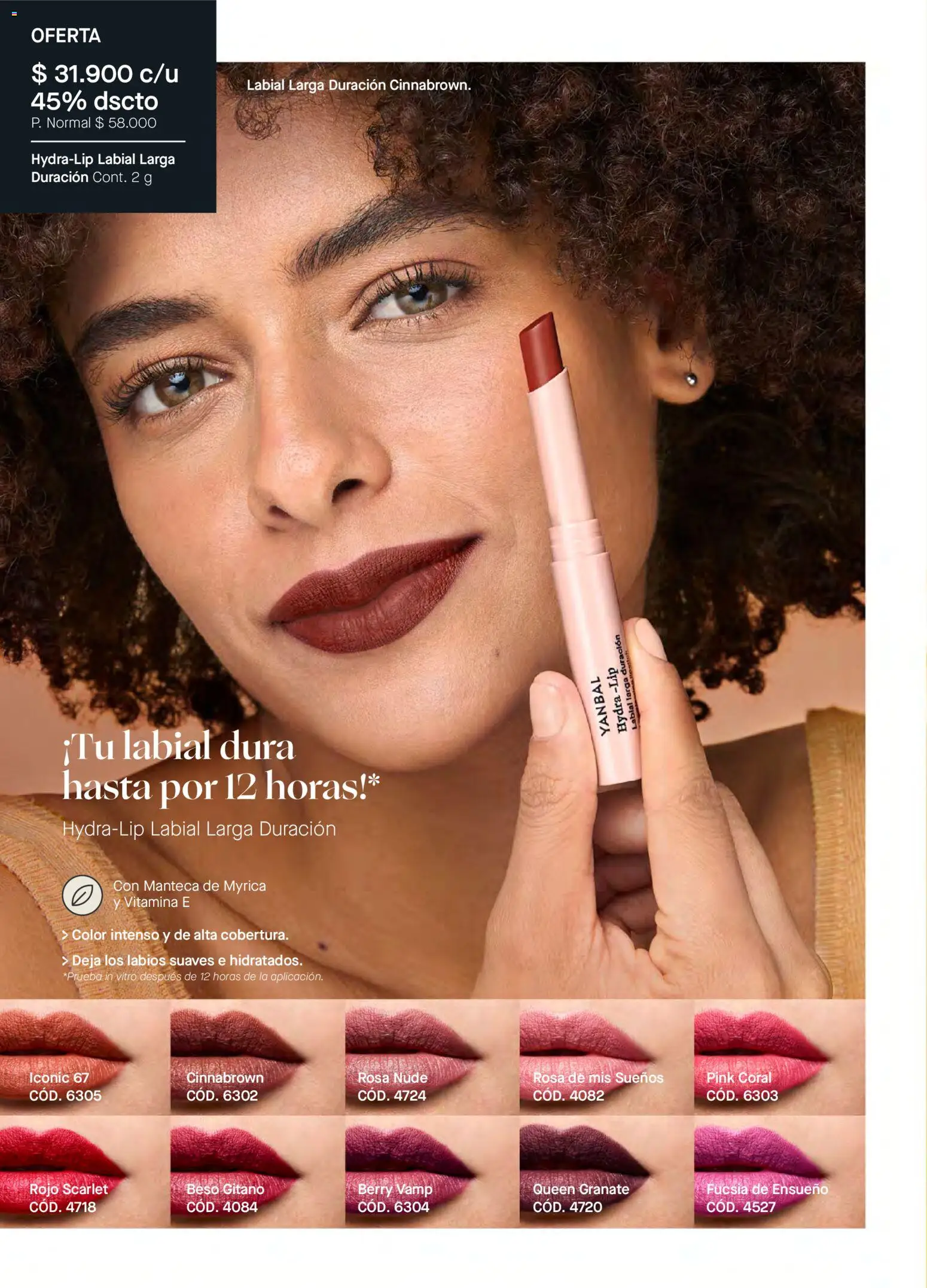 Yanbal revista - valida desde el 03.01.2026 | Página: 56 | Productos: Manteca