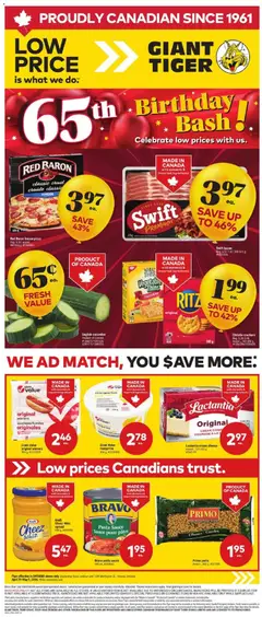 Preview of Giant Tiger Weekly Flyer from shop Giant Tiger valid from 29.04.2026