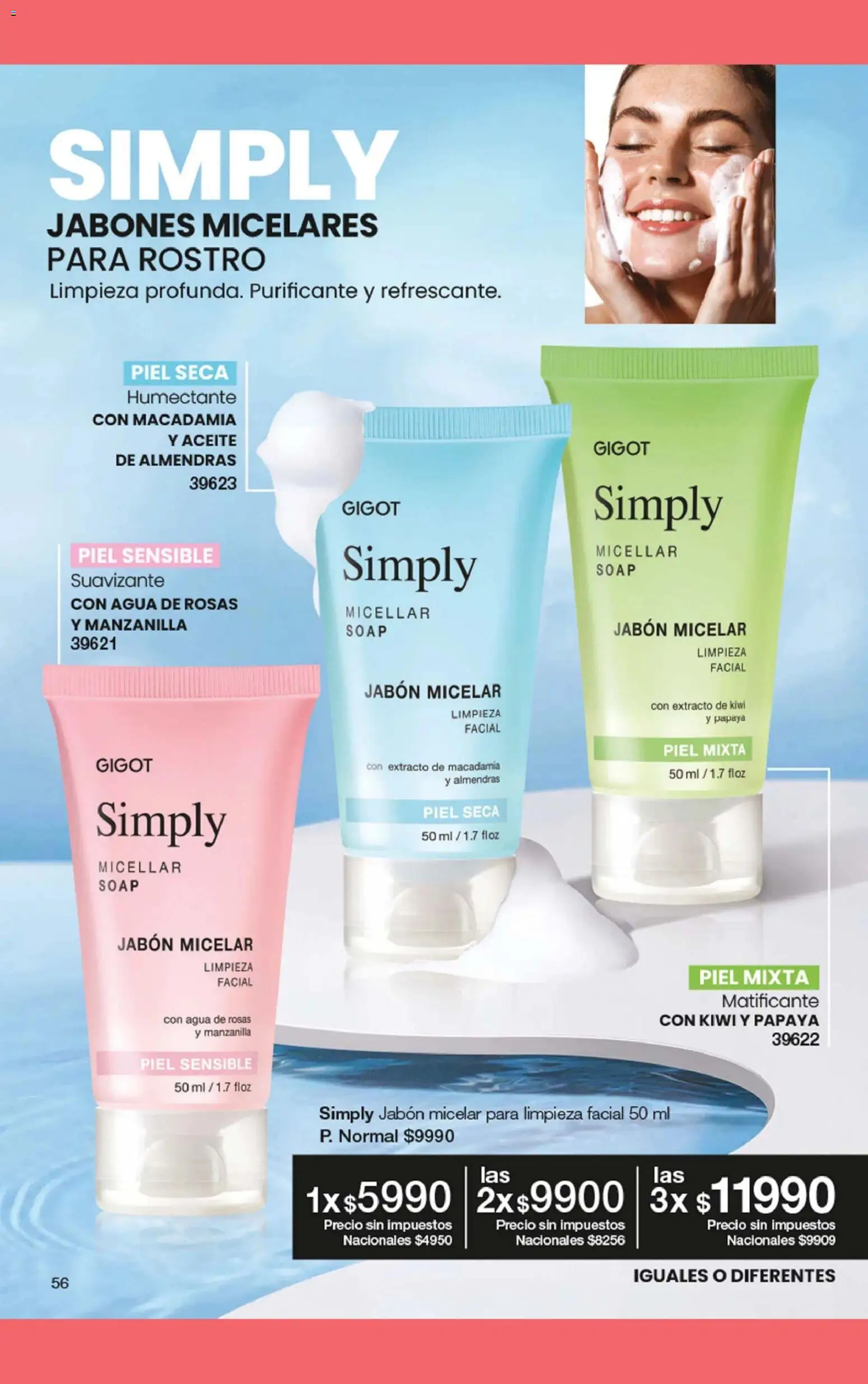 Gigot - CAMPAÑA 01 │ válido desde el 01.01.2026 | Página: 68 | Productos: Aceite, Jabón, Suavizante, Kiwi