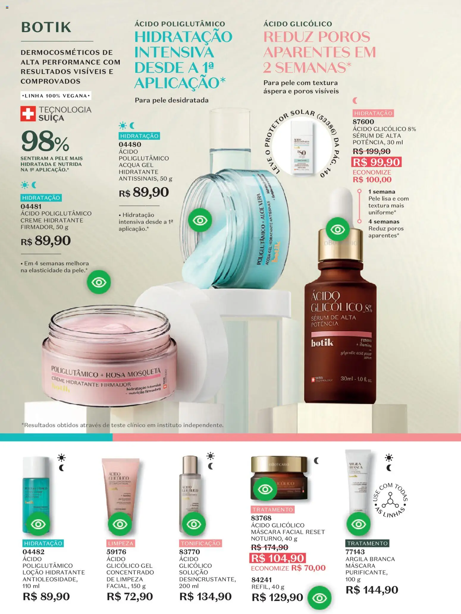 O Boticário Folheto - válido de 19.01.2026 | Página: 150 | Produtos: Argila, Máscara facial, Sérum, Creme